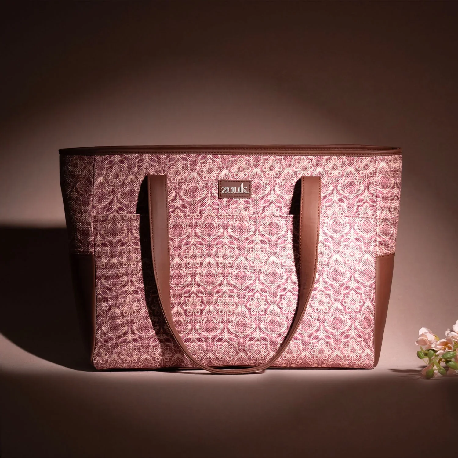 Madurai Blossom Diaper Bag - Image 6