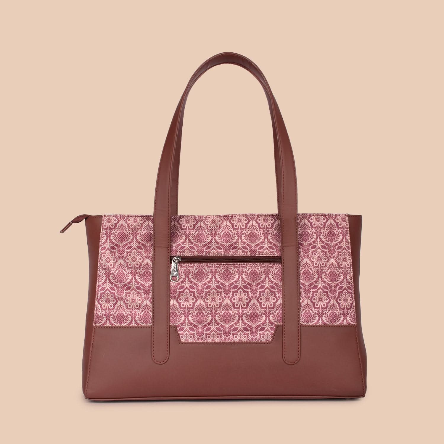 Zouk Madurai Blossom Maya Multitasker ToteĀ Bag - Image 4