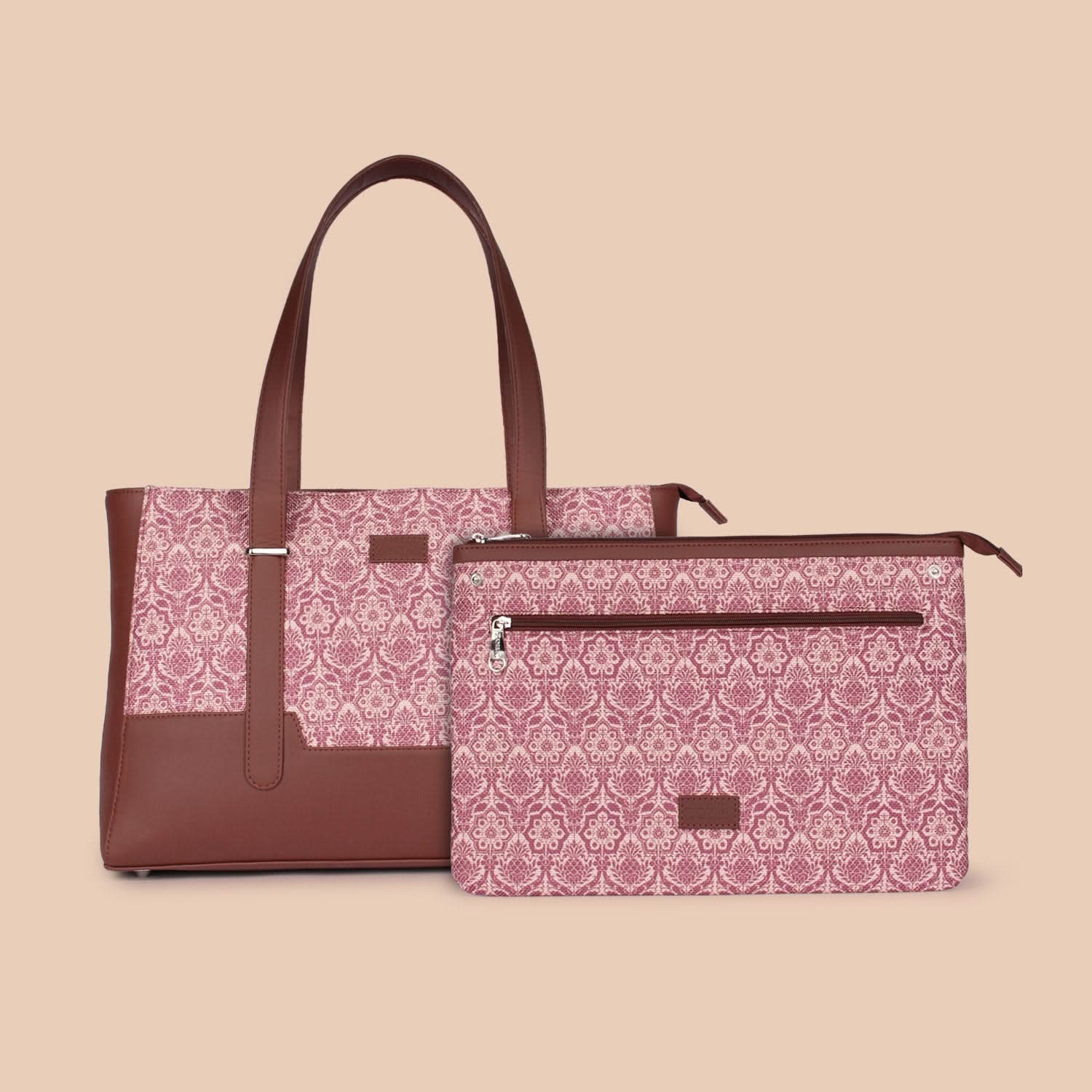 Zouk Madurai Blossom Maya Multitasker ToteĀ Bag - Image 5