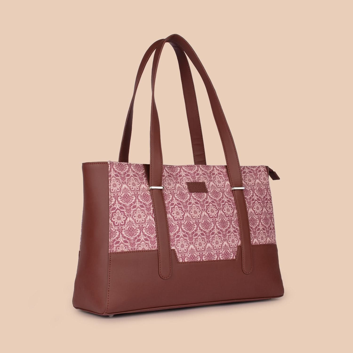 Zouk Madurai Blossom Maya Multitasker ToteĀ Bag - Image 6