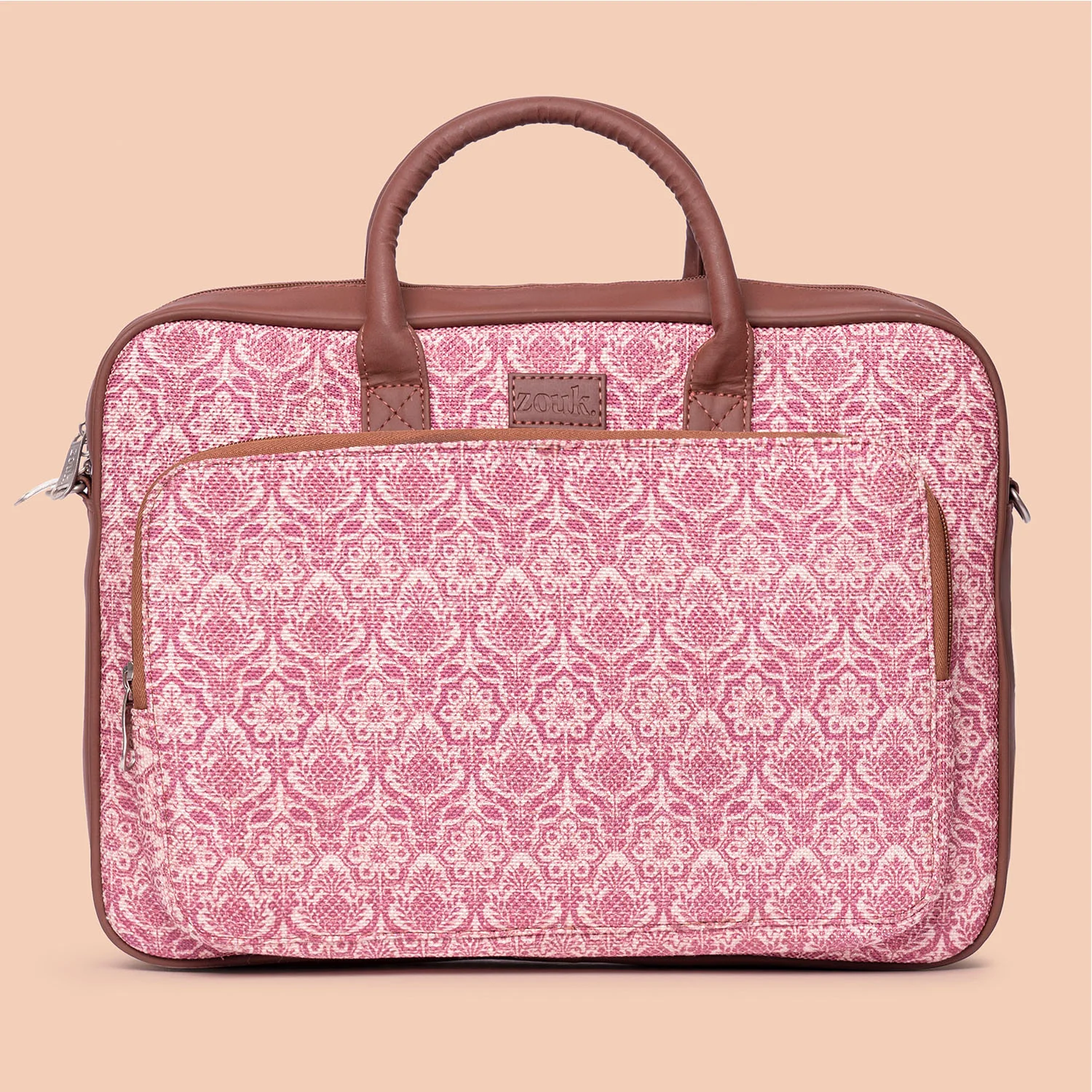 Madurai Blossoms Laptop Bag - Image 2