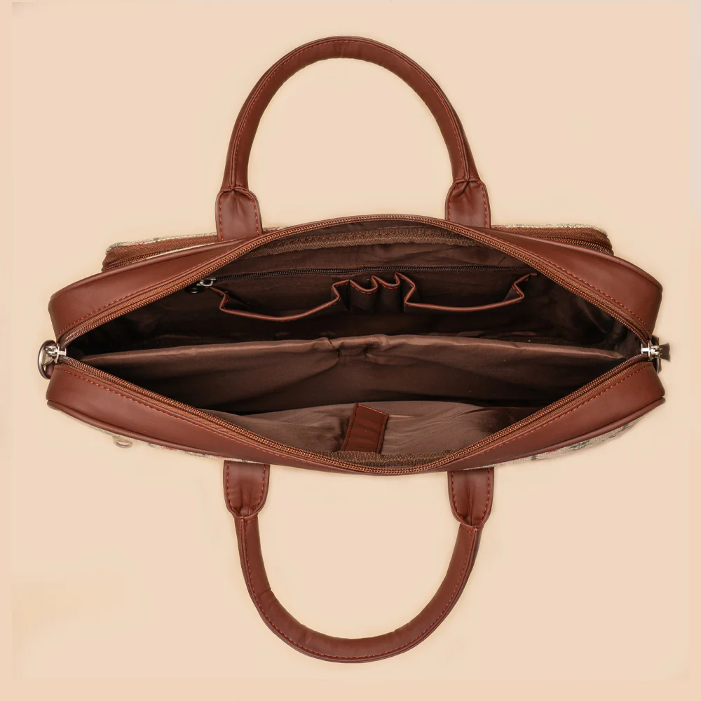 Madurai Blossoms Laptop Bag - Image 6