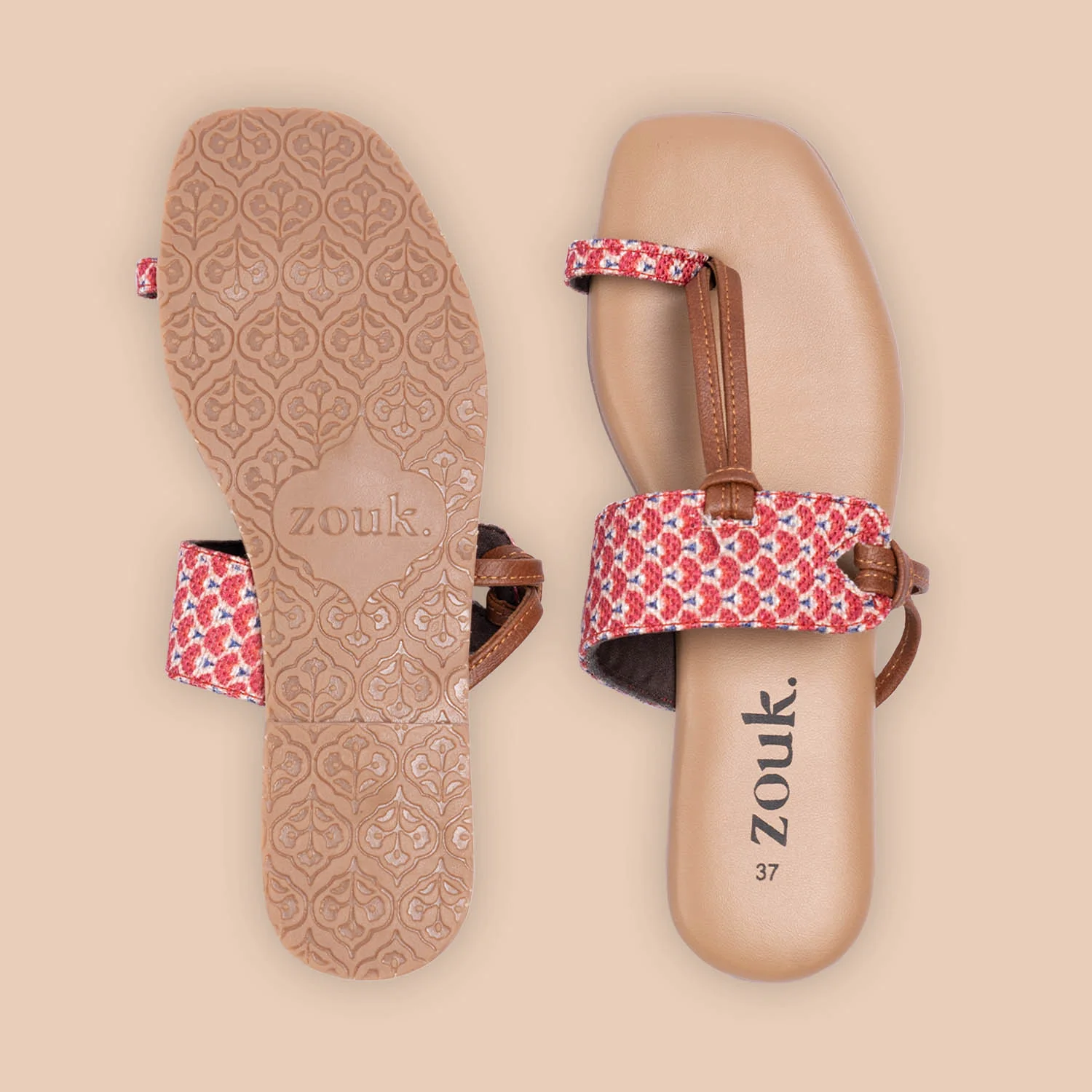 Madurai Mosaic Women's Chappals - Image 2