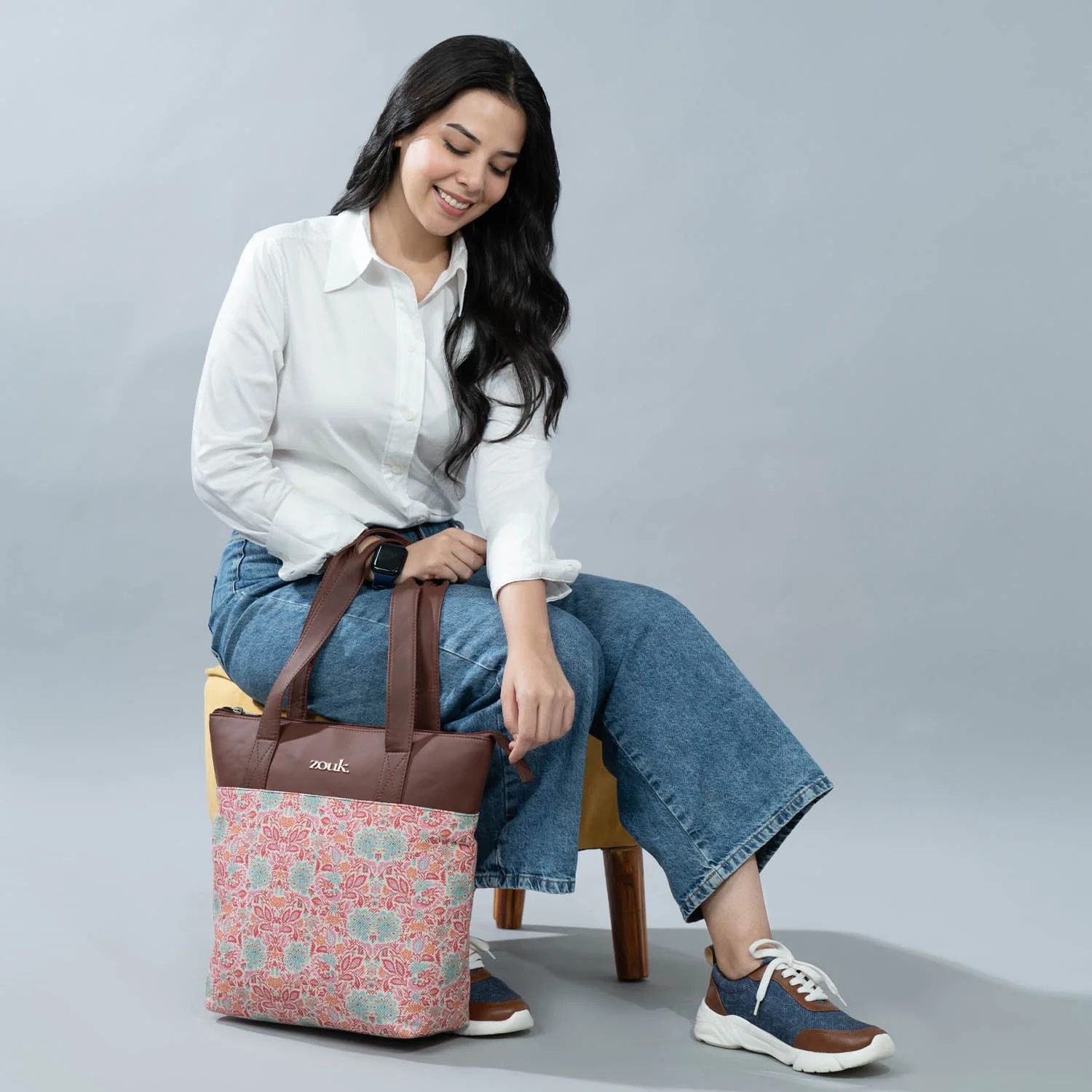Mangalore Blossoms Everyday Tote Bag - Image 2