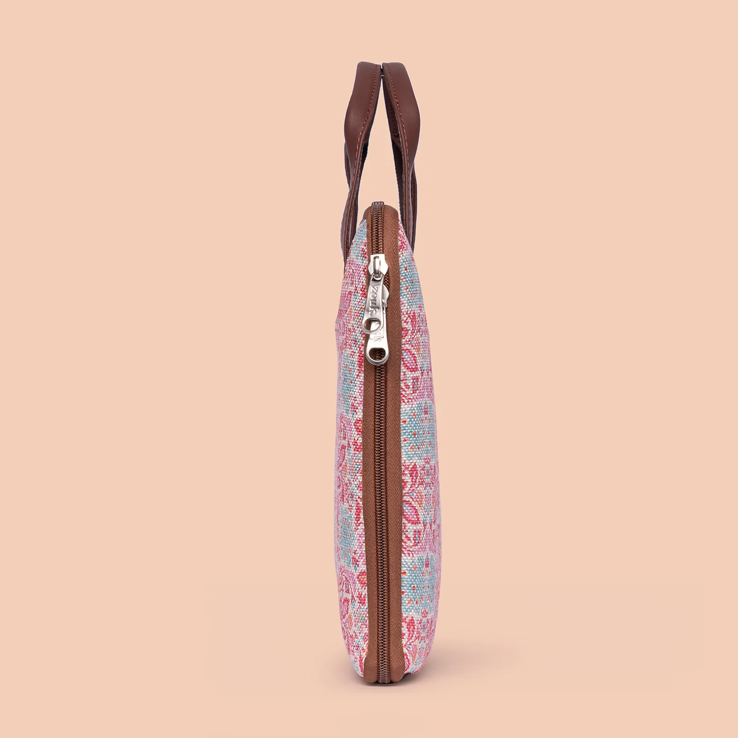 Mangalore Blossoms L-Zippered Laptop Sleeve - Image 8