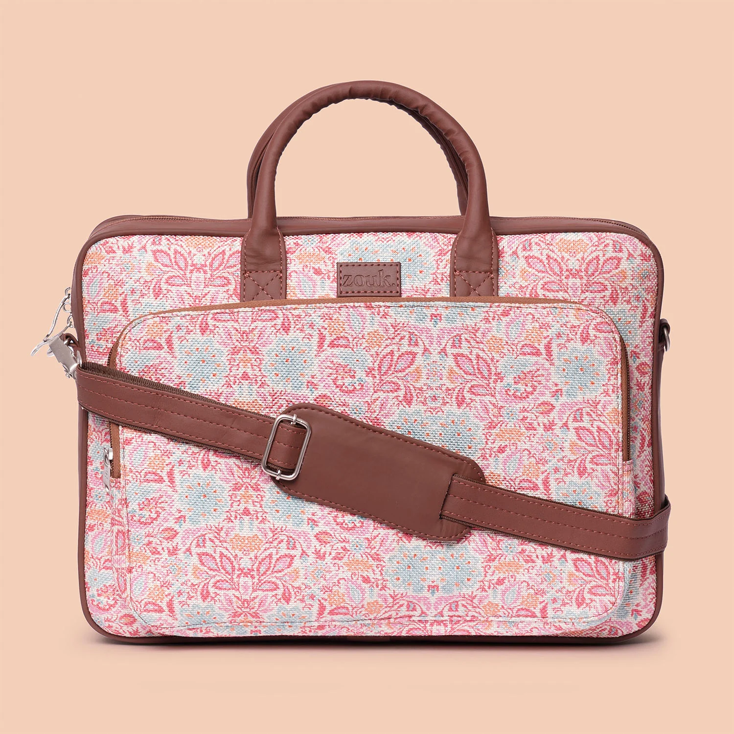 Mangalore Blossoms Laptop Bag - Image 2