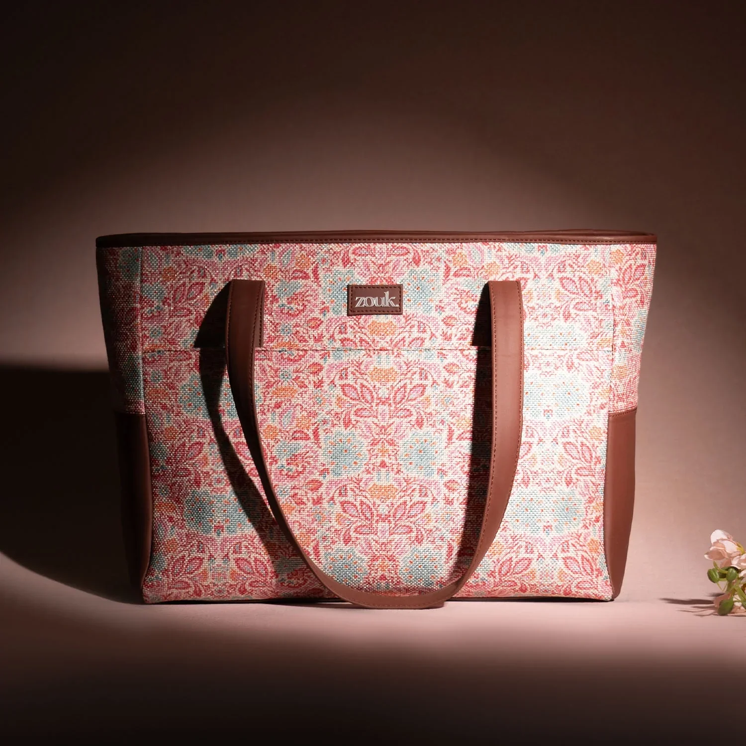 Mangalore Blossoms Diaper Bag - Image 6