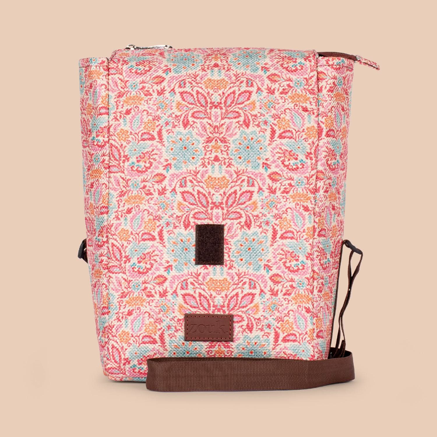 Mangalore Blossoms Roll Up Lunch Bag - Image 4