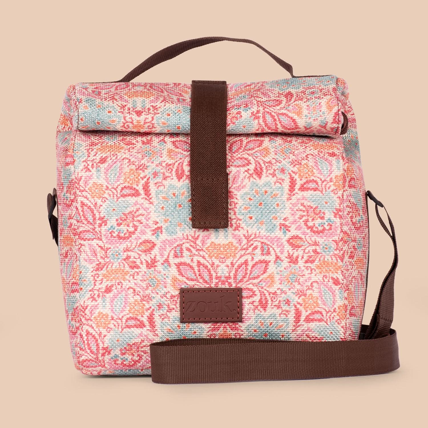 Mangalore Blossoms Roll Up Lunch Bag - Image 8