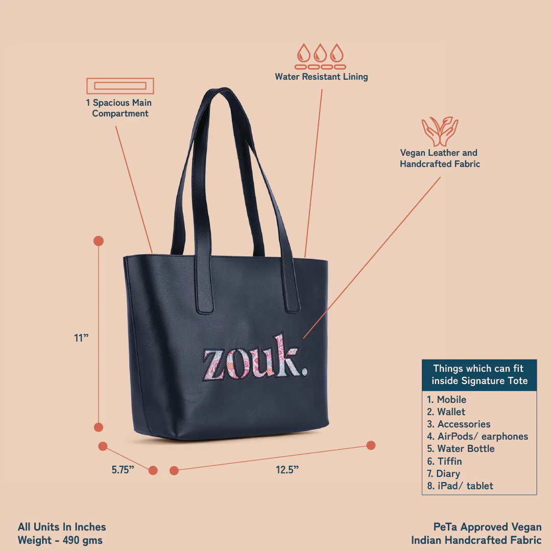 Mangalore Blossoms Signature Tote - Image 4