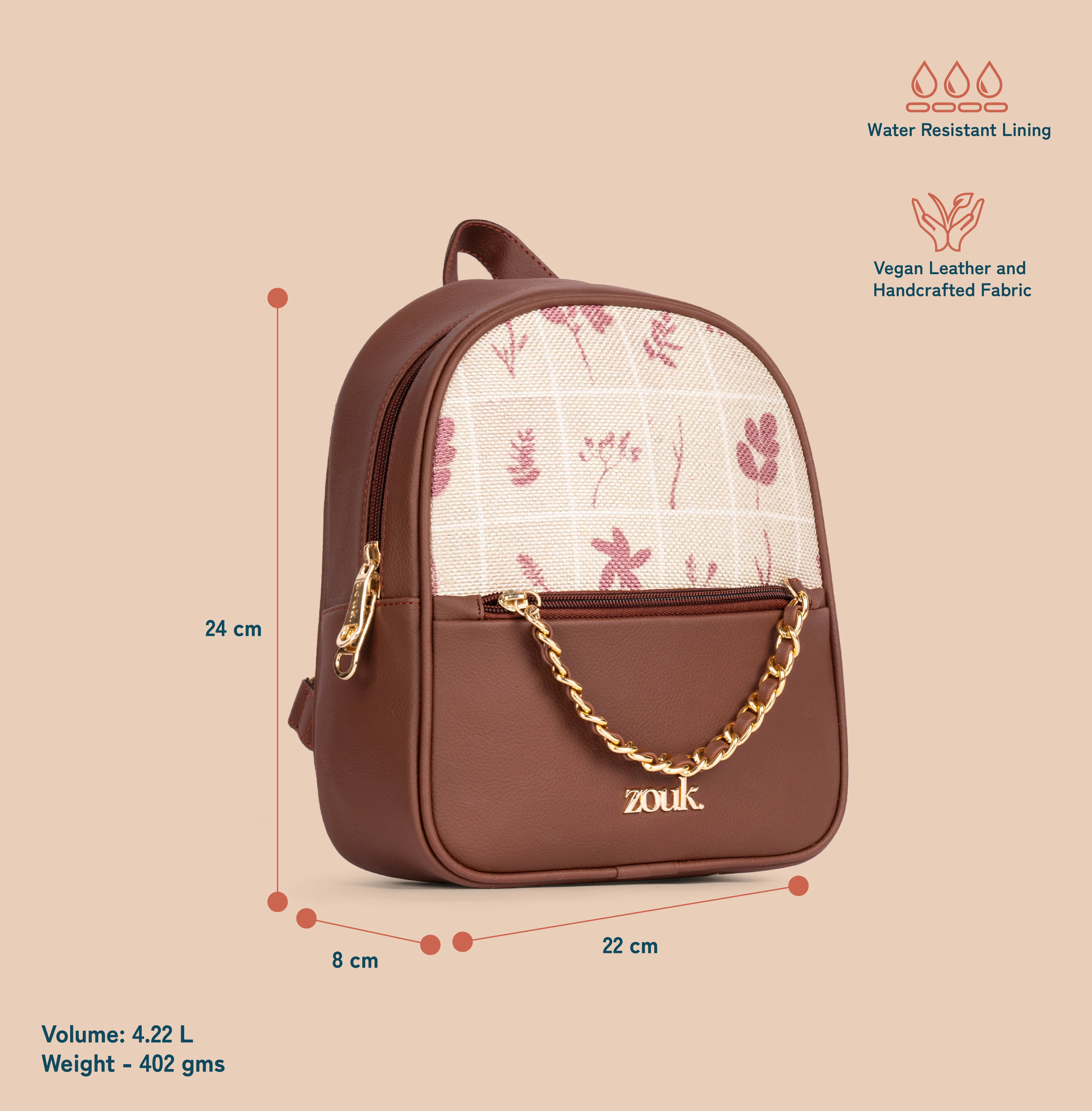 Mayra Mini-Daypack - Auroville Amethyst - Image 3