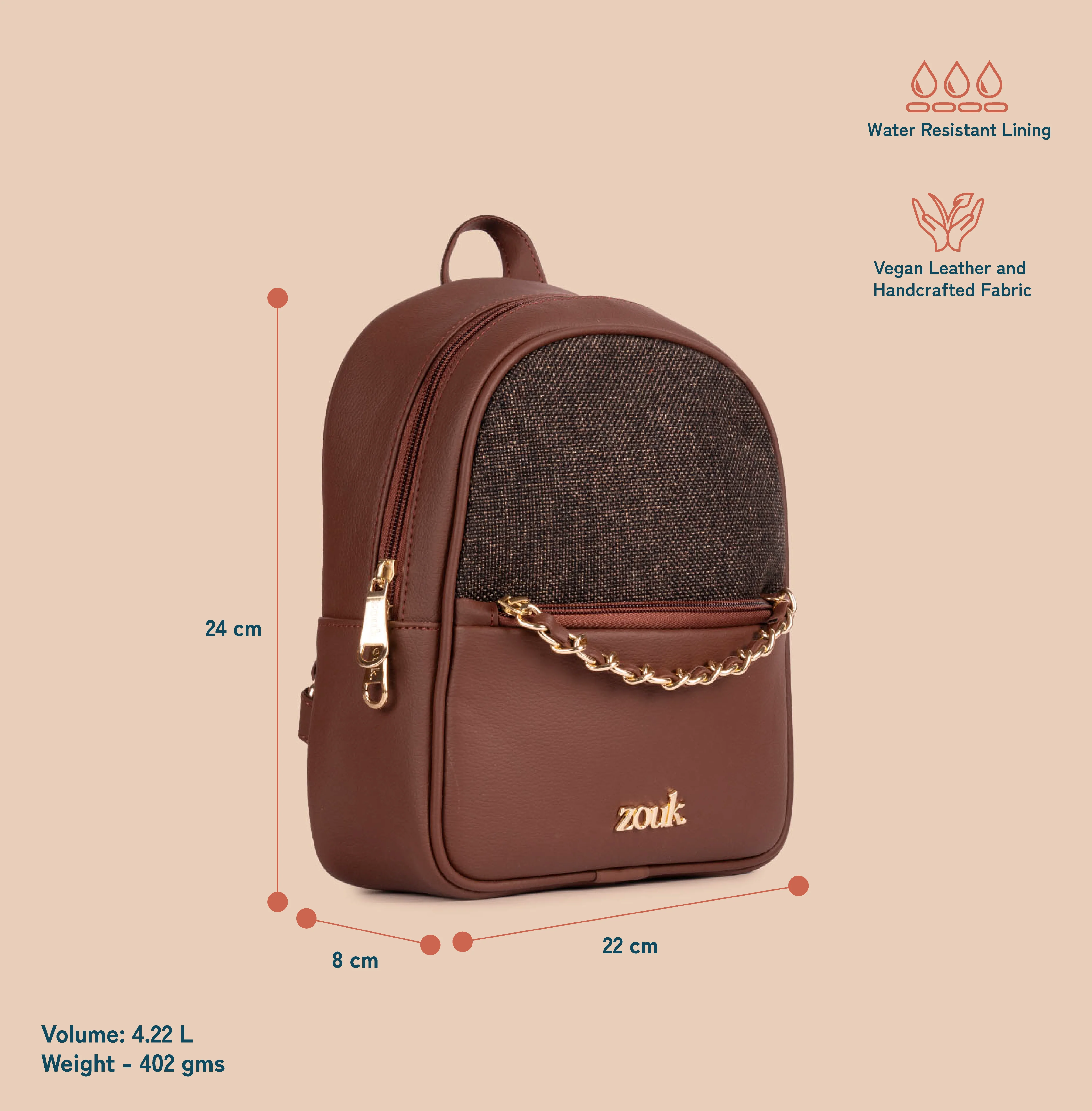 Mayra Mini-Daypack - Bristel - Image 4