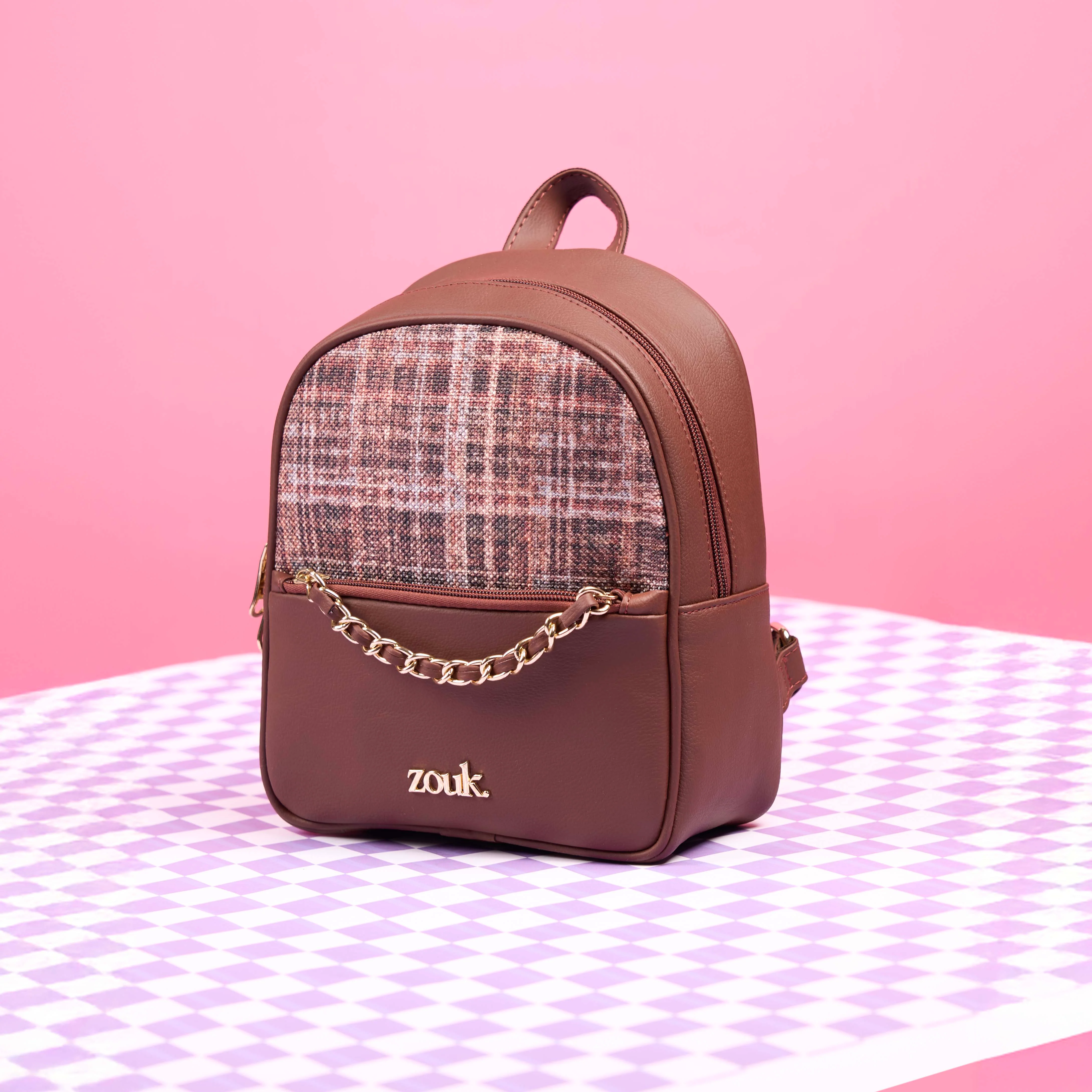 Mayra Mini-Daypack - Cashmere Noir (Copper) - Image 2