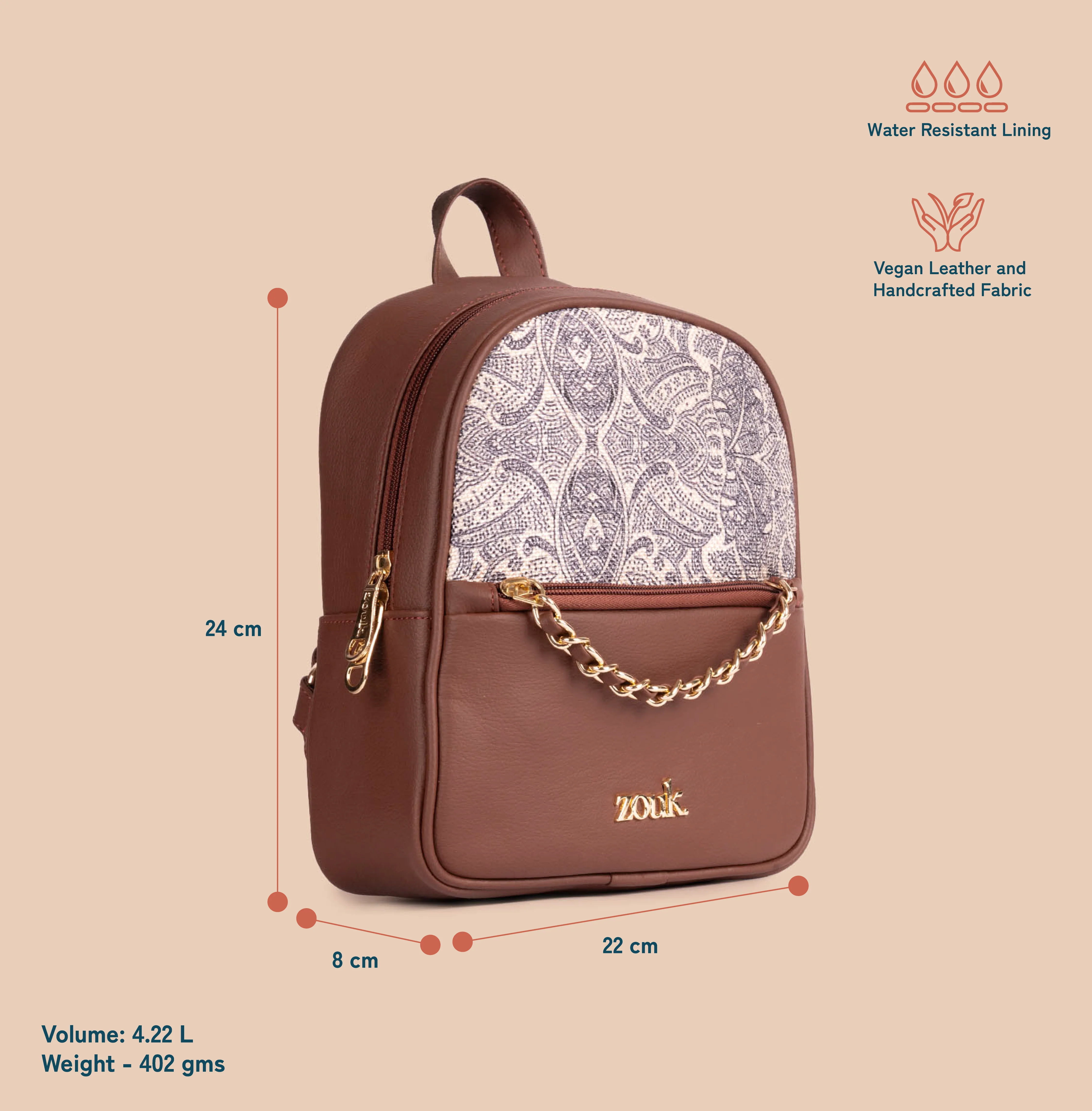 Mayra Mini-Daypack - Colaba Shirin - Image 5