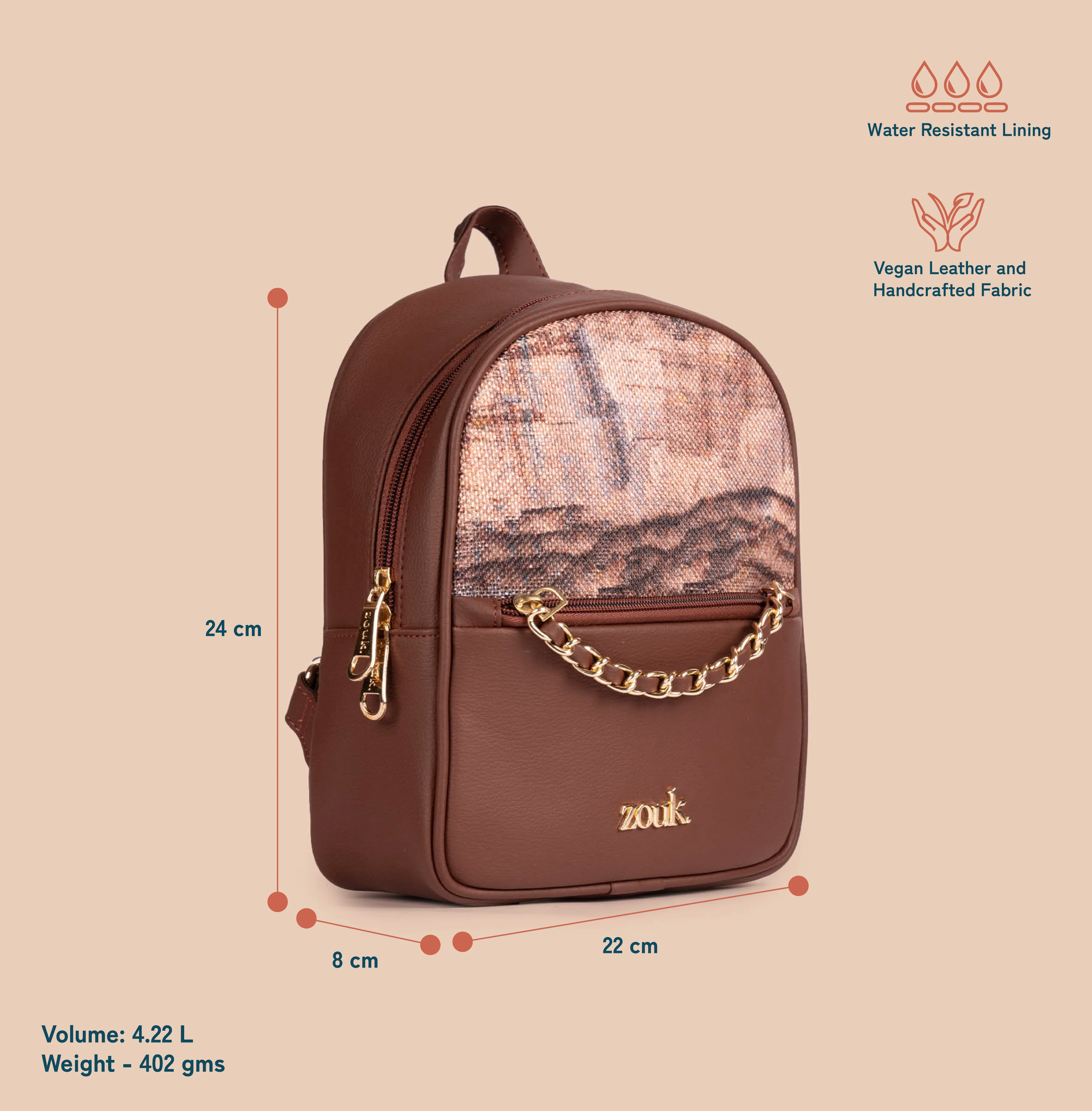 Mayra Mini-Daypack - Ladakh Impasto - Image 5
