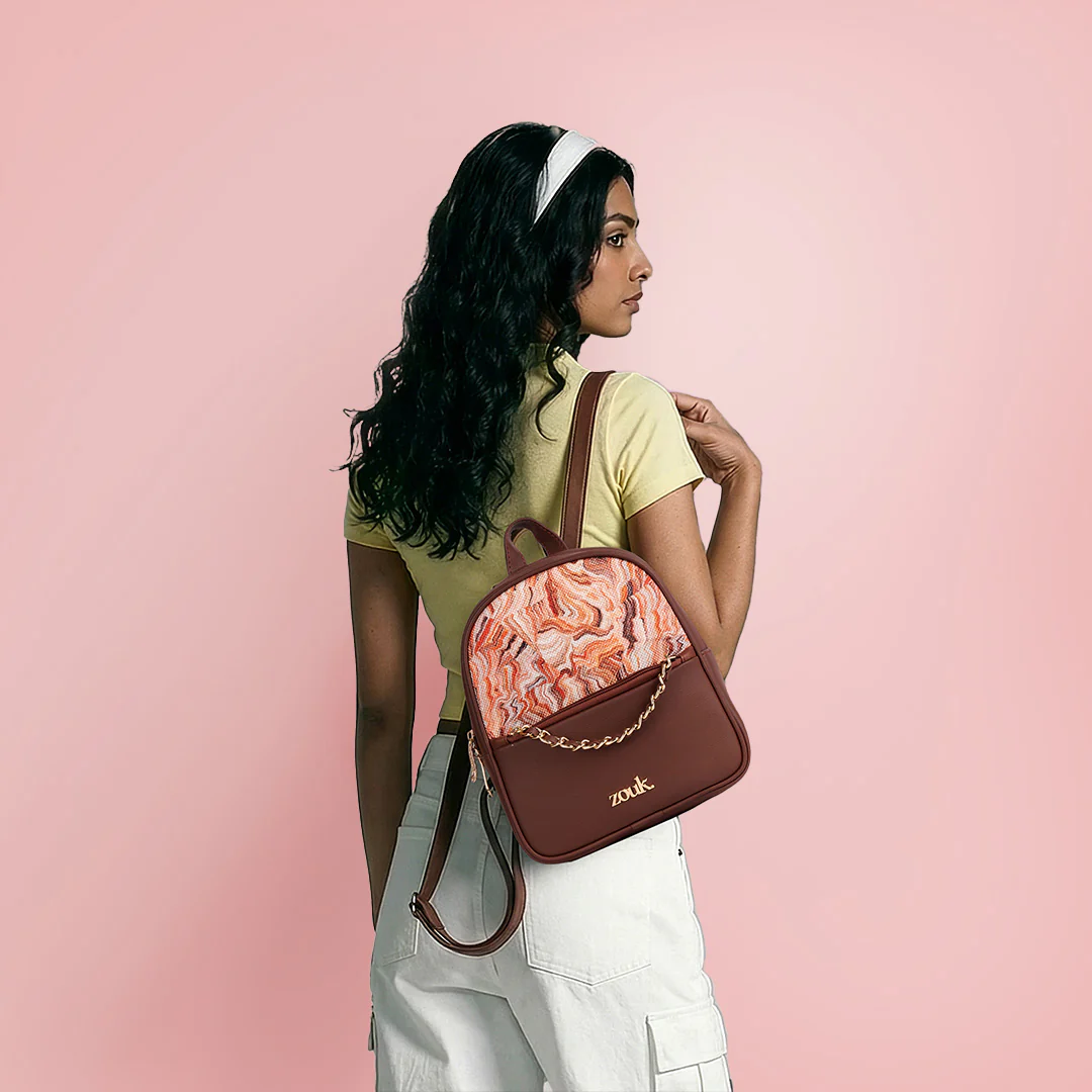 Mayra Mini-Daypack - Nicobar Coral