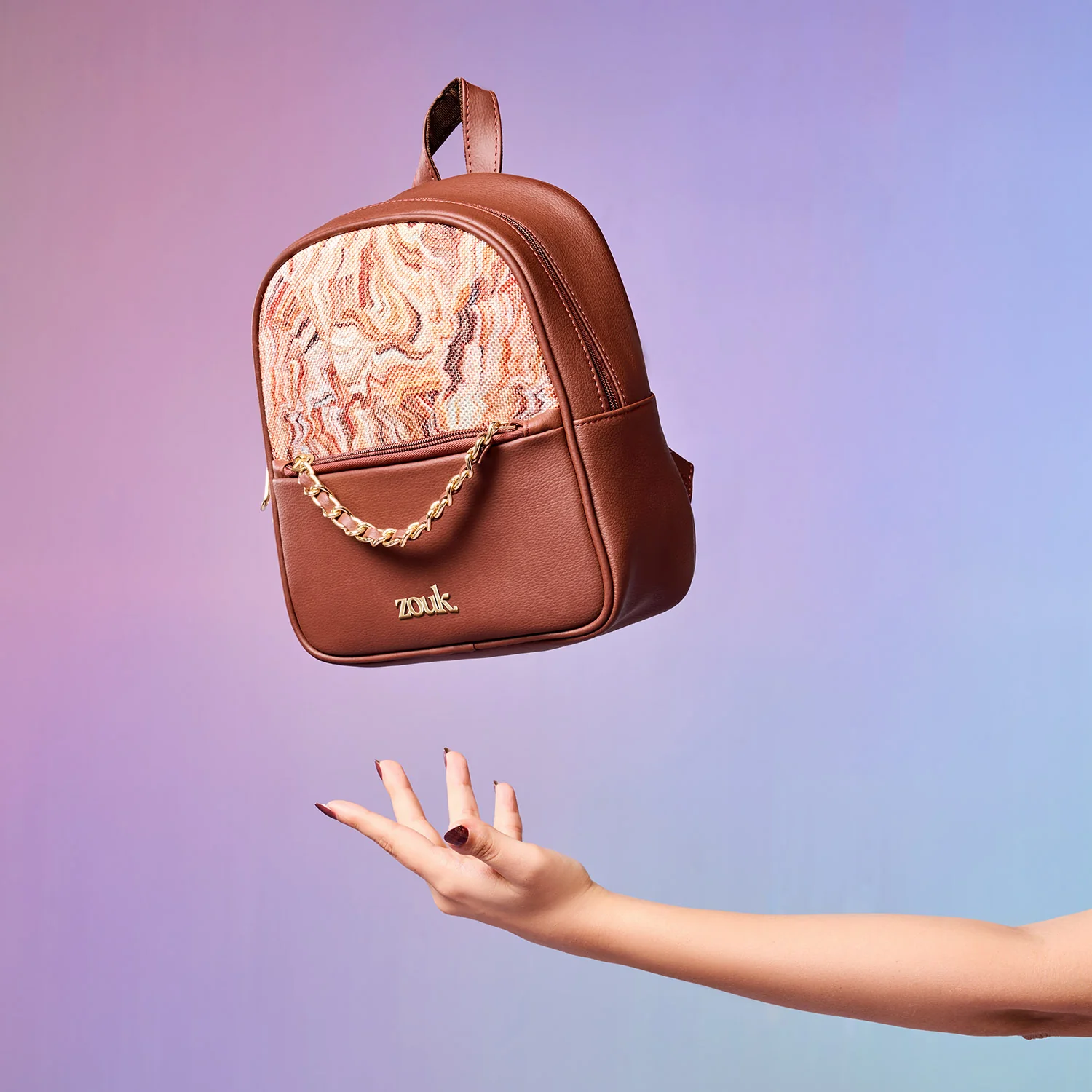 Mayra Mini-Daypack - Nicobar Coral - Image 10