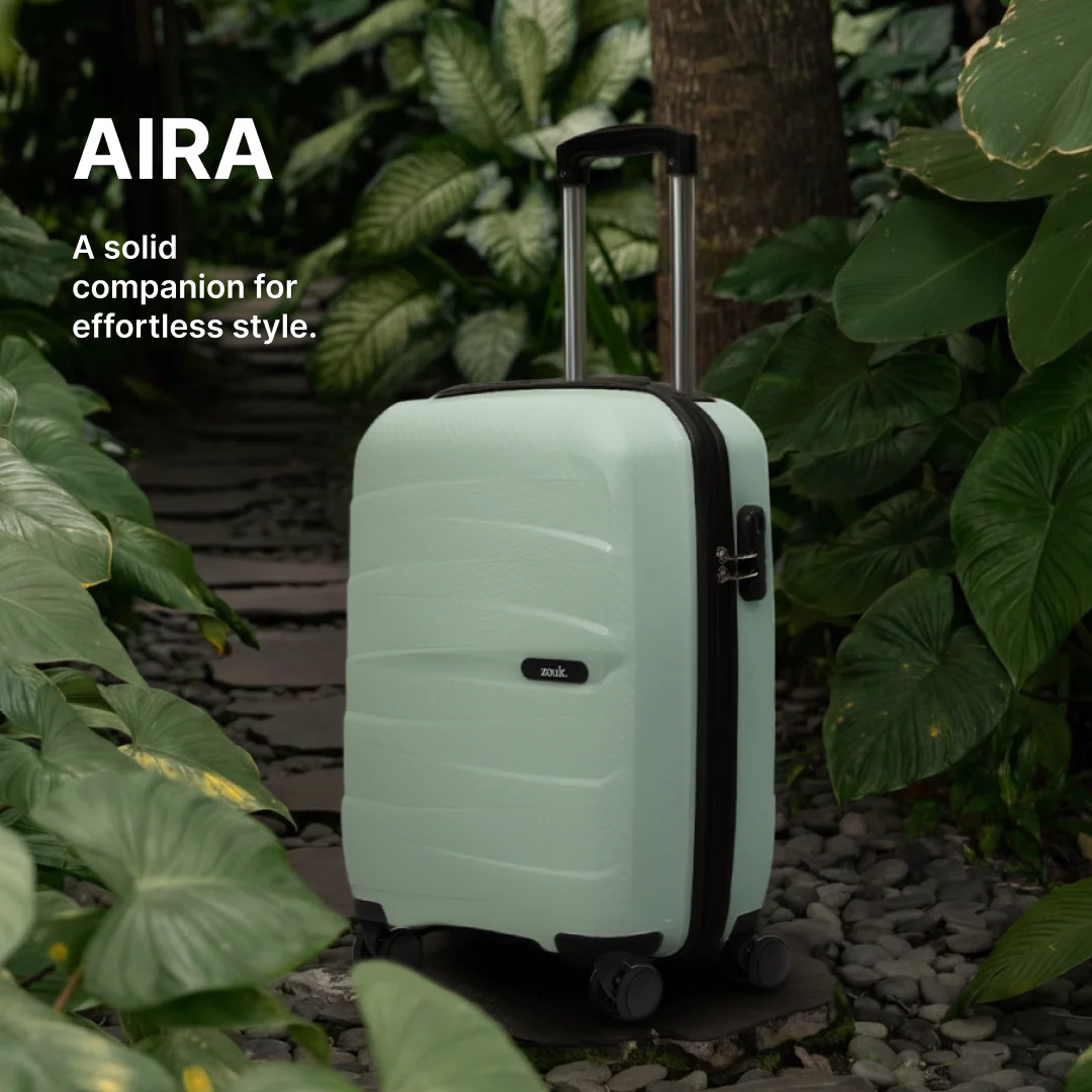 Mint Aira Trolley Bag - Image 3