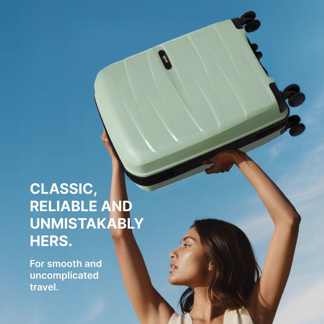 Mint Aira Trolley Bag - Image 4