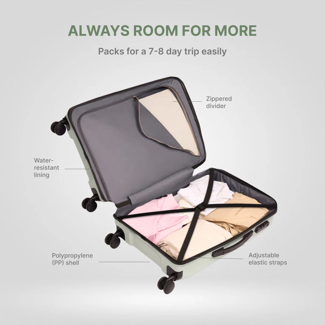 Mint Aira Trolley Bag - Image 8