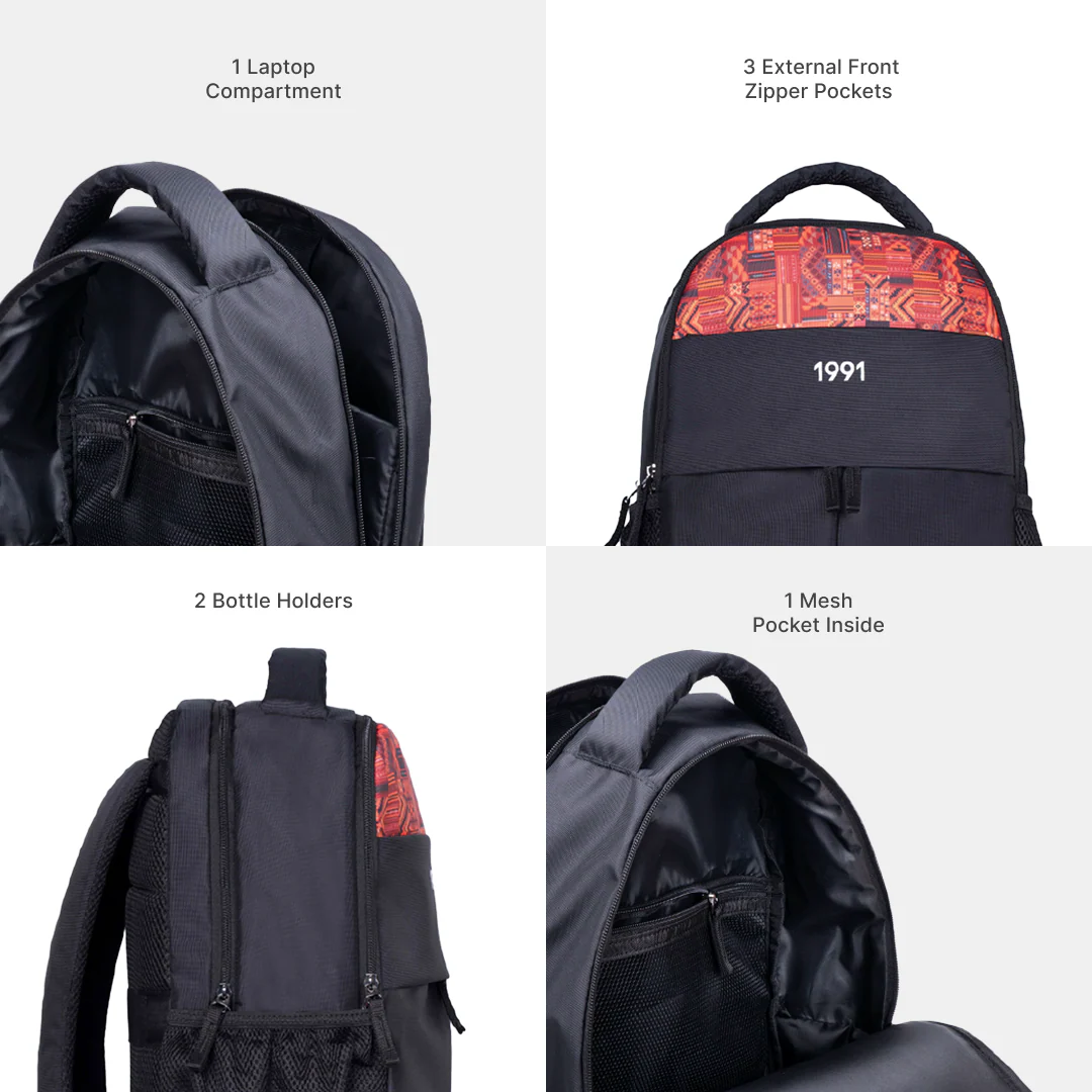 Mithila Reverie Classic Backpack - 1991 by Zouk - Image 5