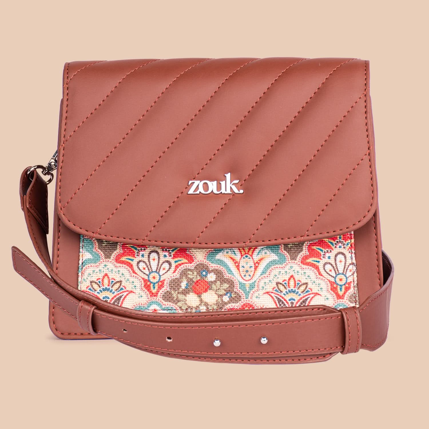 Mughal Art Multicolor Beyond Basic Sling Bag - Image 3