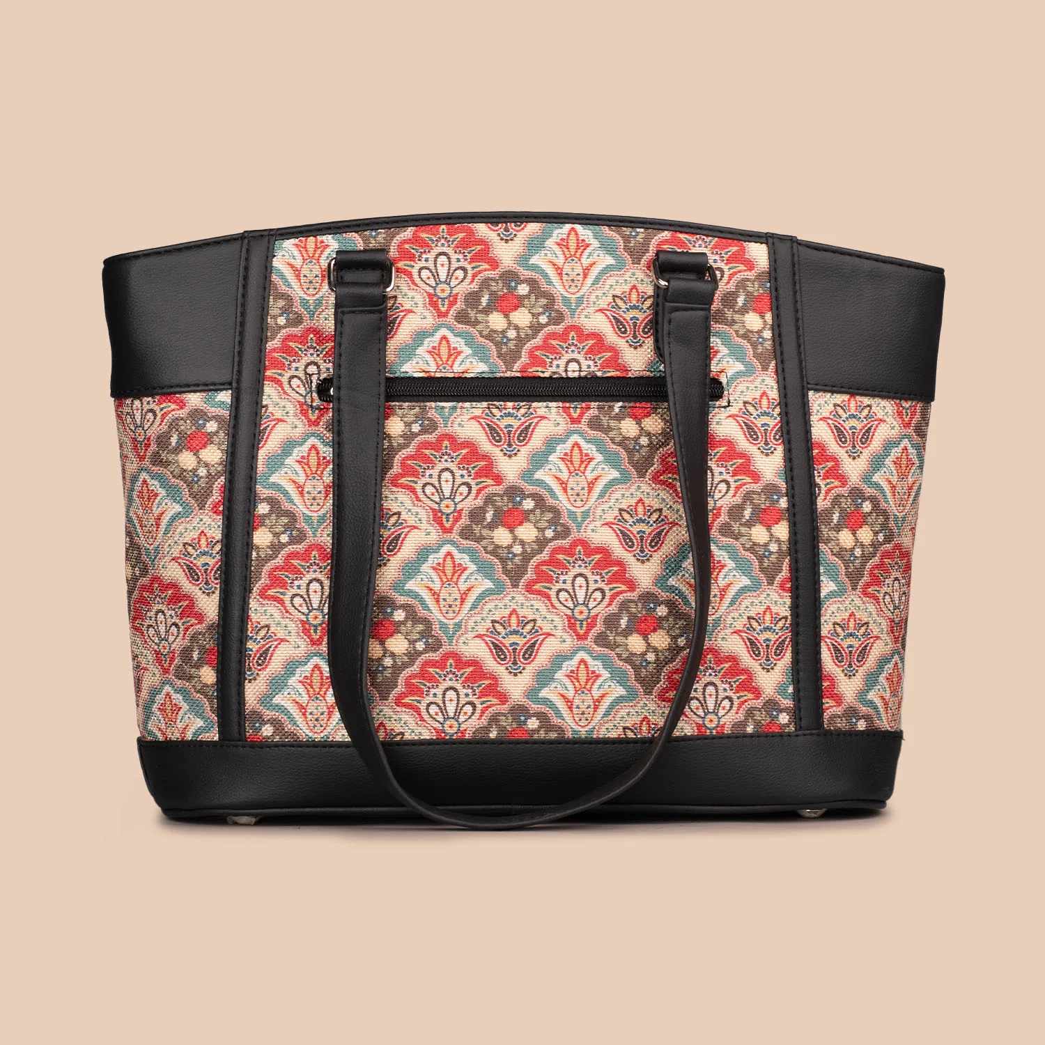 Mughal Art Multicolor Classic Commute Office Bag - Image 4