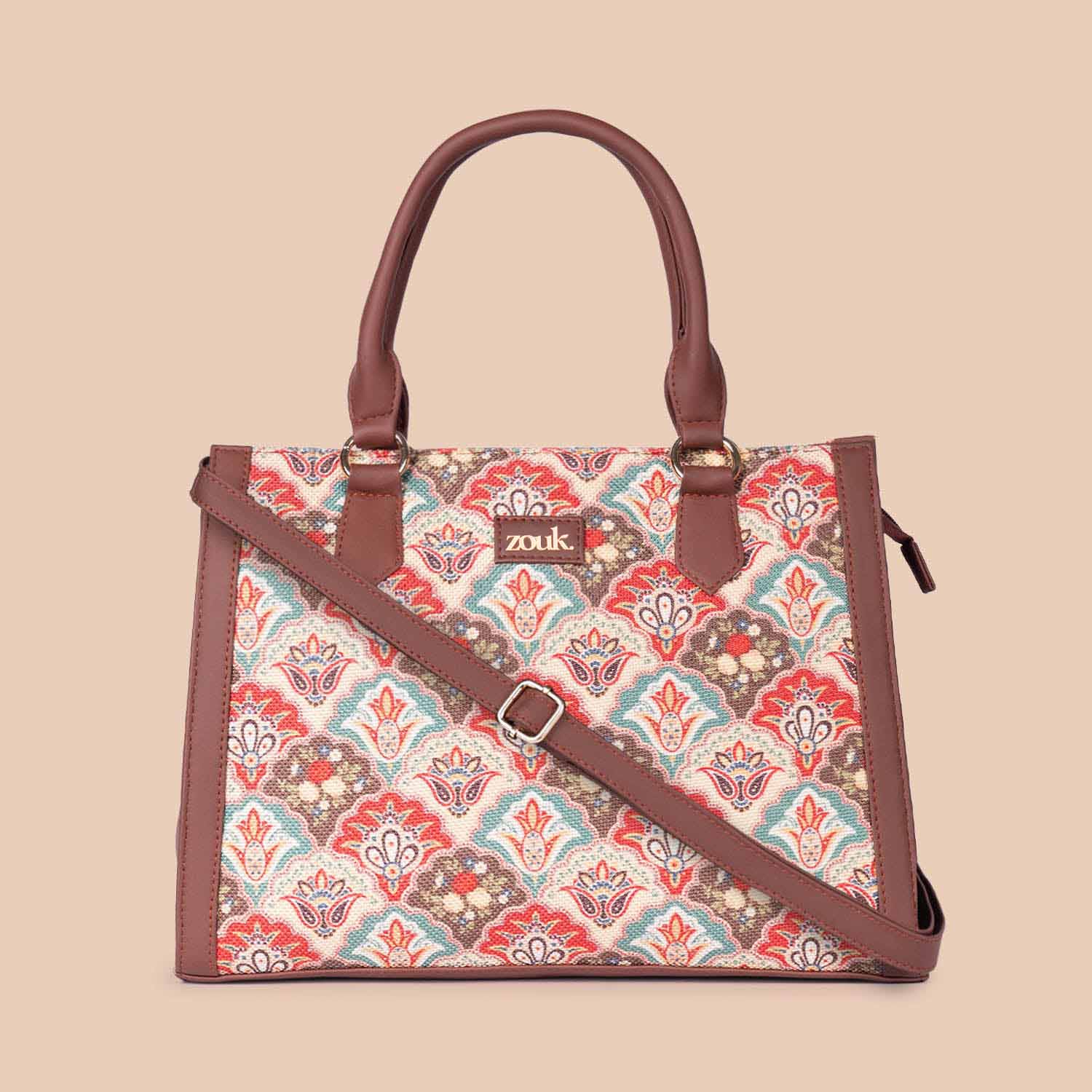 Mughal Art Multicolor Classic Handbag - Image 2