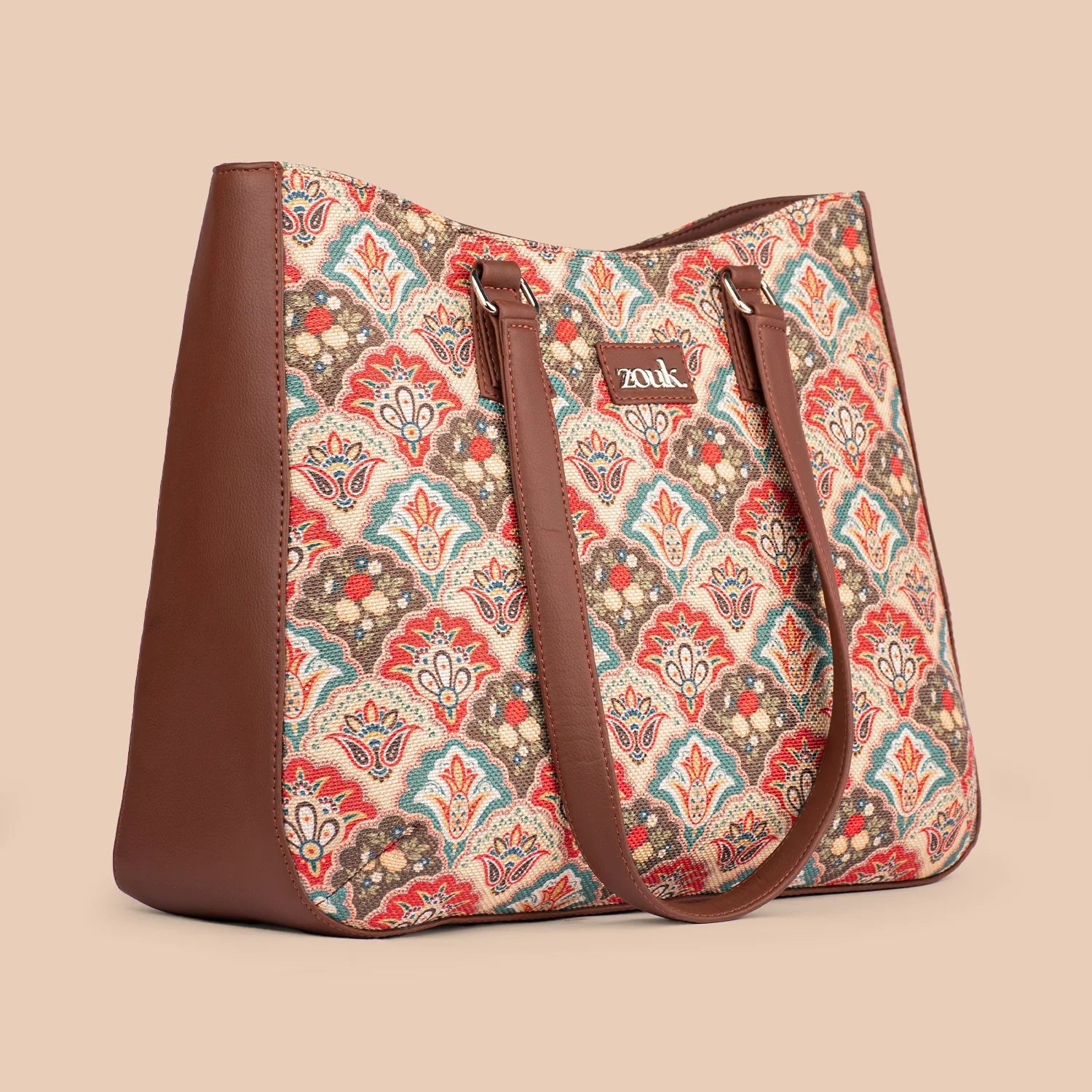 Mughal Art Multicolor Getaway Handbag - Image 3