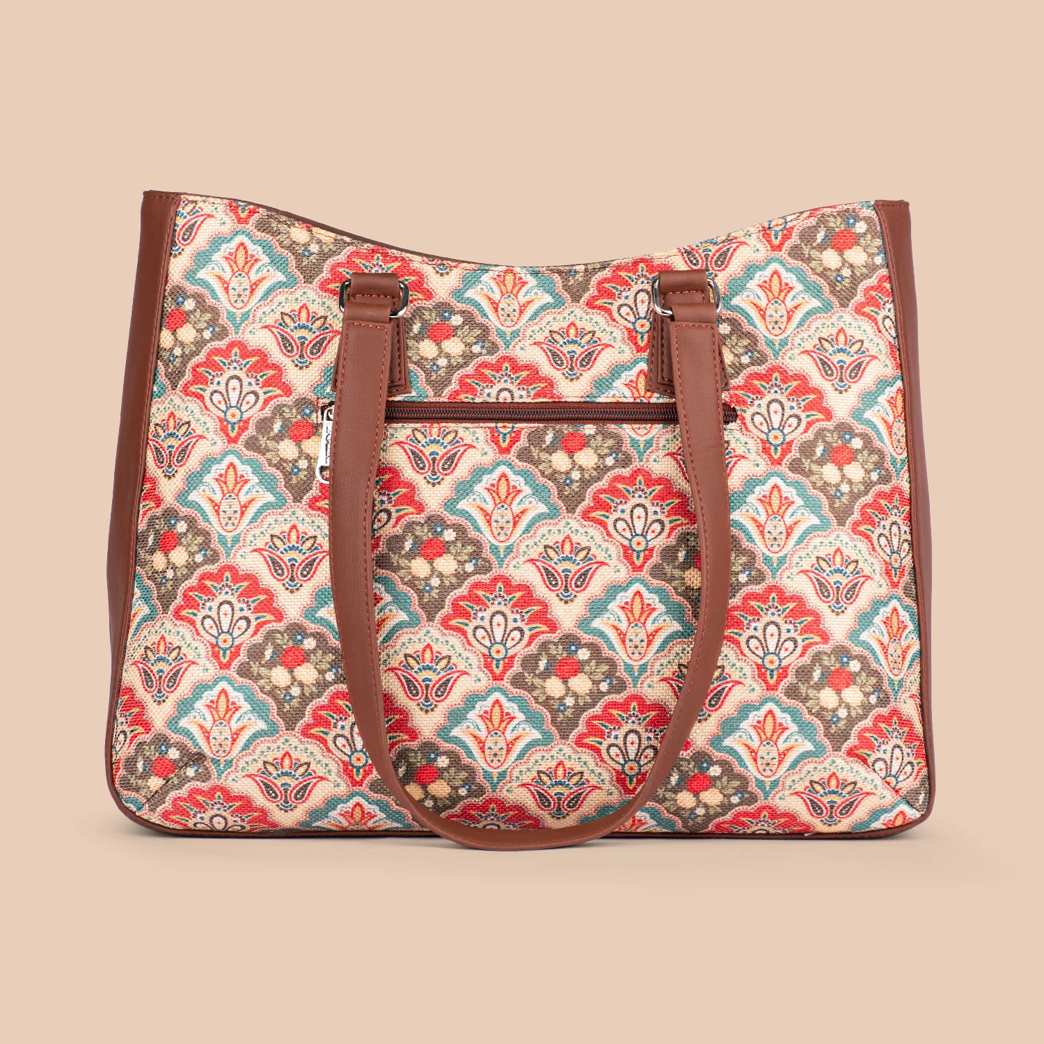 Mughal Art Multicolor Getaway Handbag - Image 4