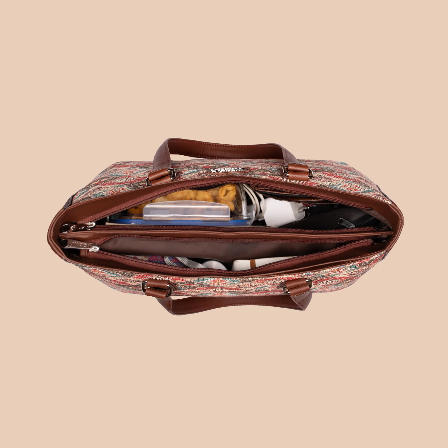 Mughal Art Multicolor Getaway Handbag - Image 5