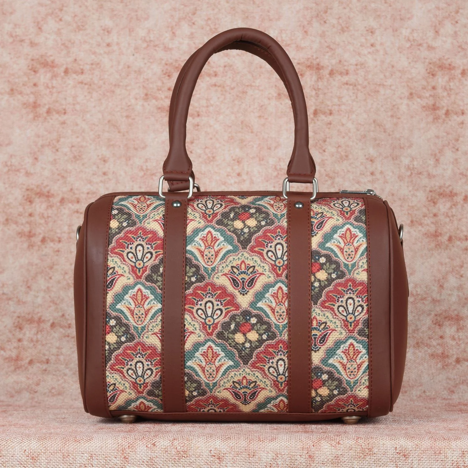 Mughal Art Multicolor Handbag - Image 3