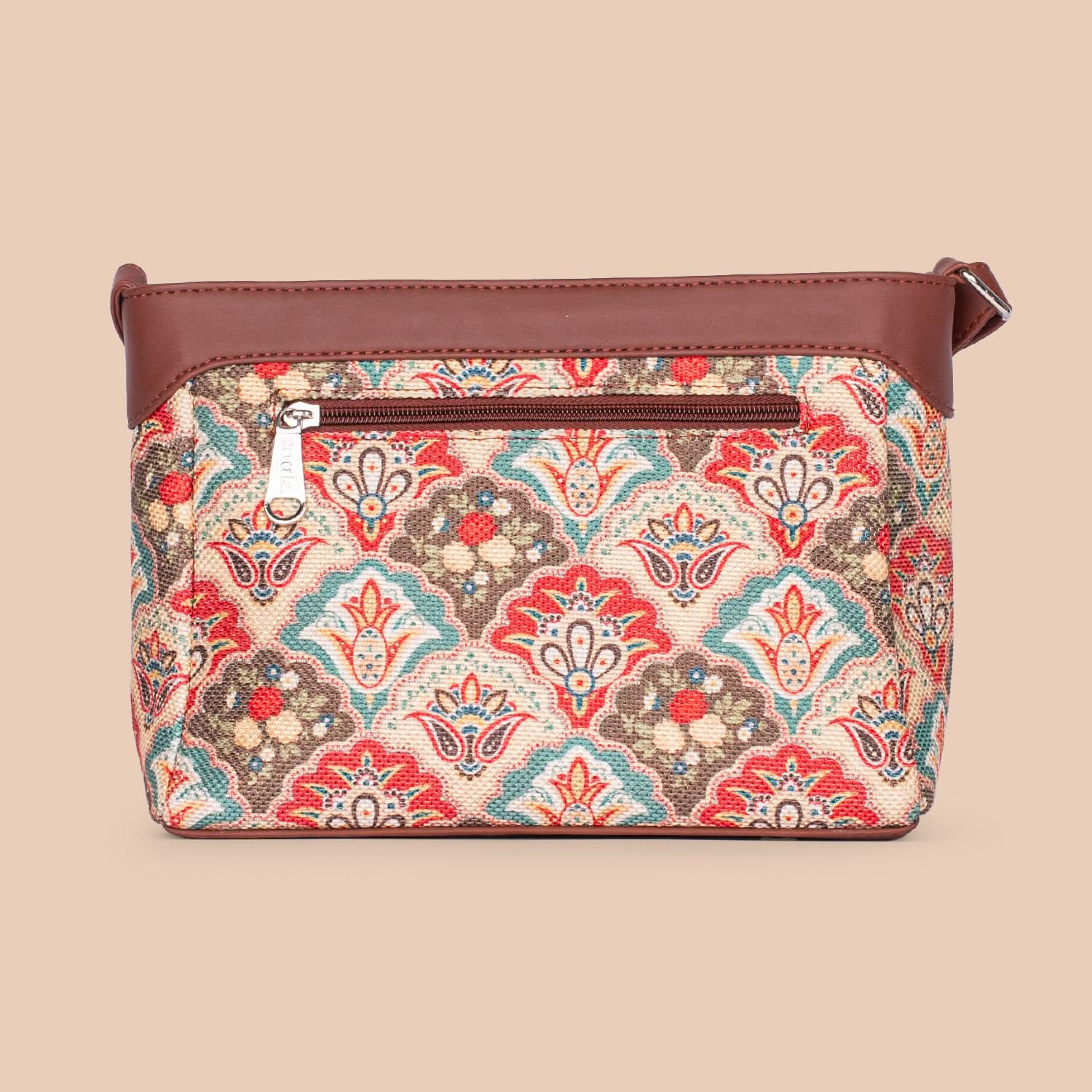 Mughal Art Multicolor Harmony Sling Bag - Image 4