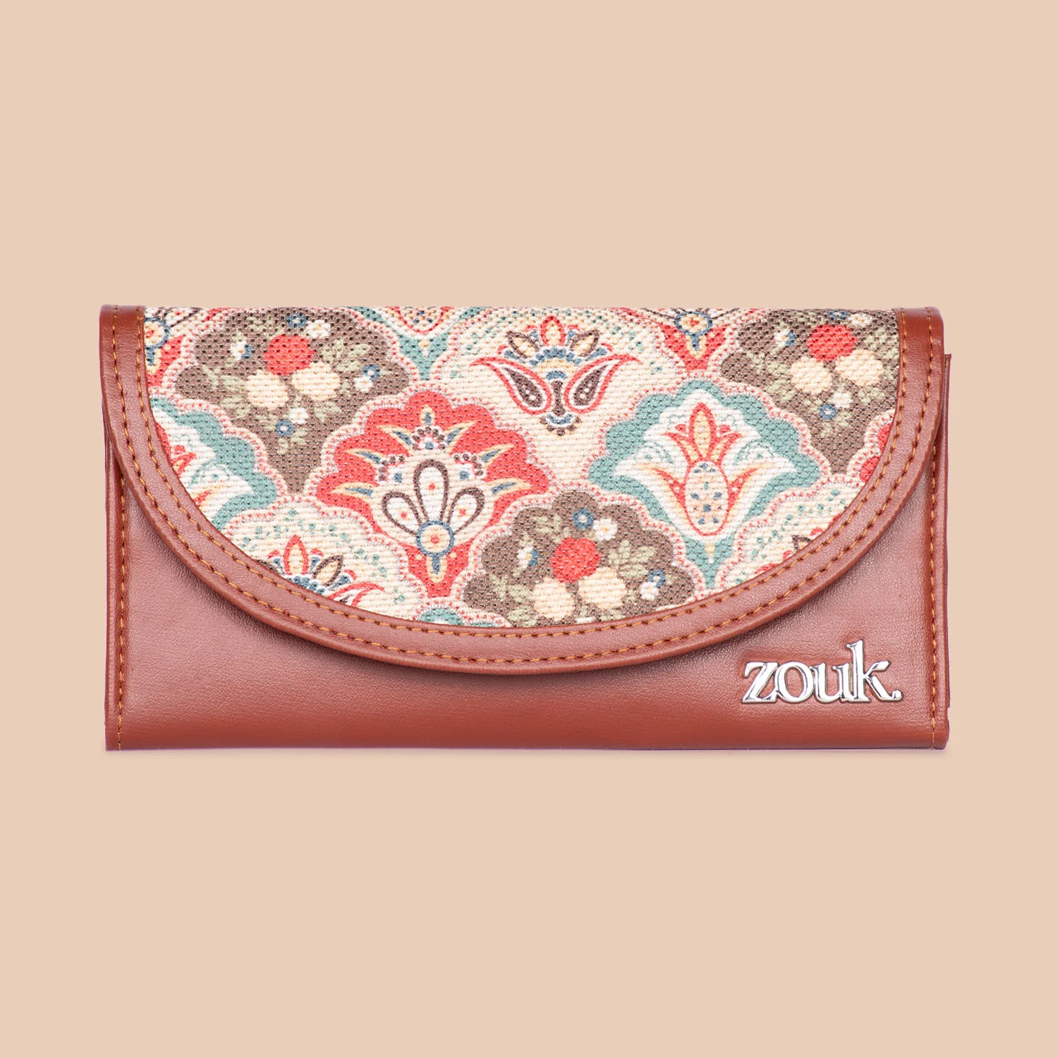 Mughal Art Multicolor Kyra Flap Wallet - Image 5