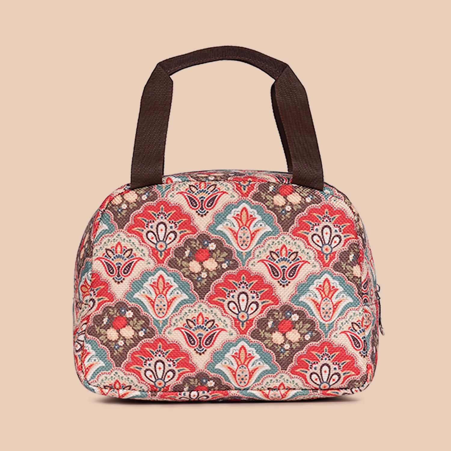 Mughal Art Multicolor Lunch Bag - Image 3