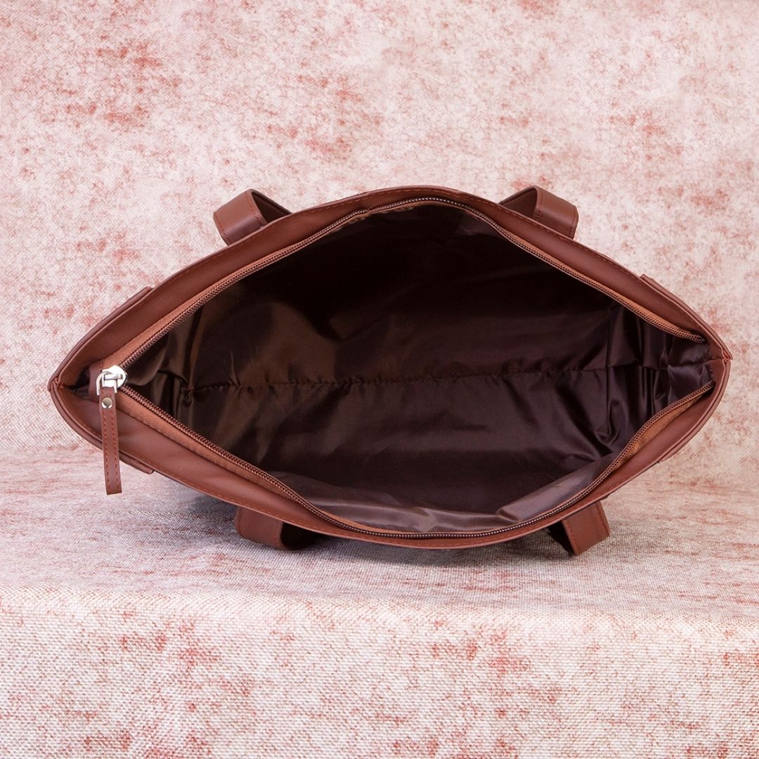 Mughal Art Multicolor Side Tote Bag - Image 8