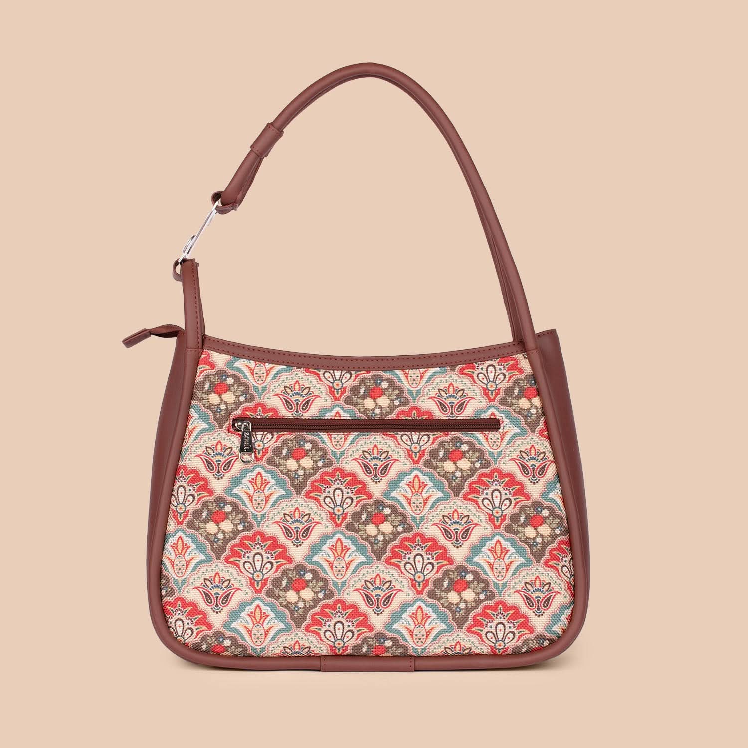 Mughal Art Multicolor Sleek Shoulder Bag - Image 4