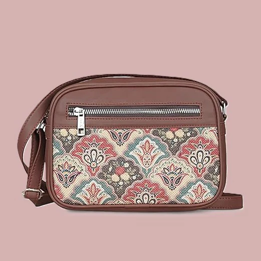Mughal Art Multicolor Sling Bag - Image 3