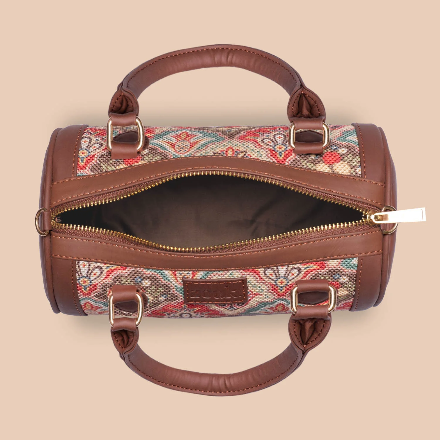 Mughal Art Multicolor Statement Satchel (Small) - Image 11
