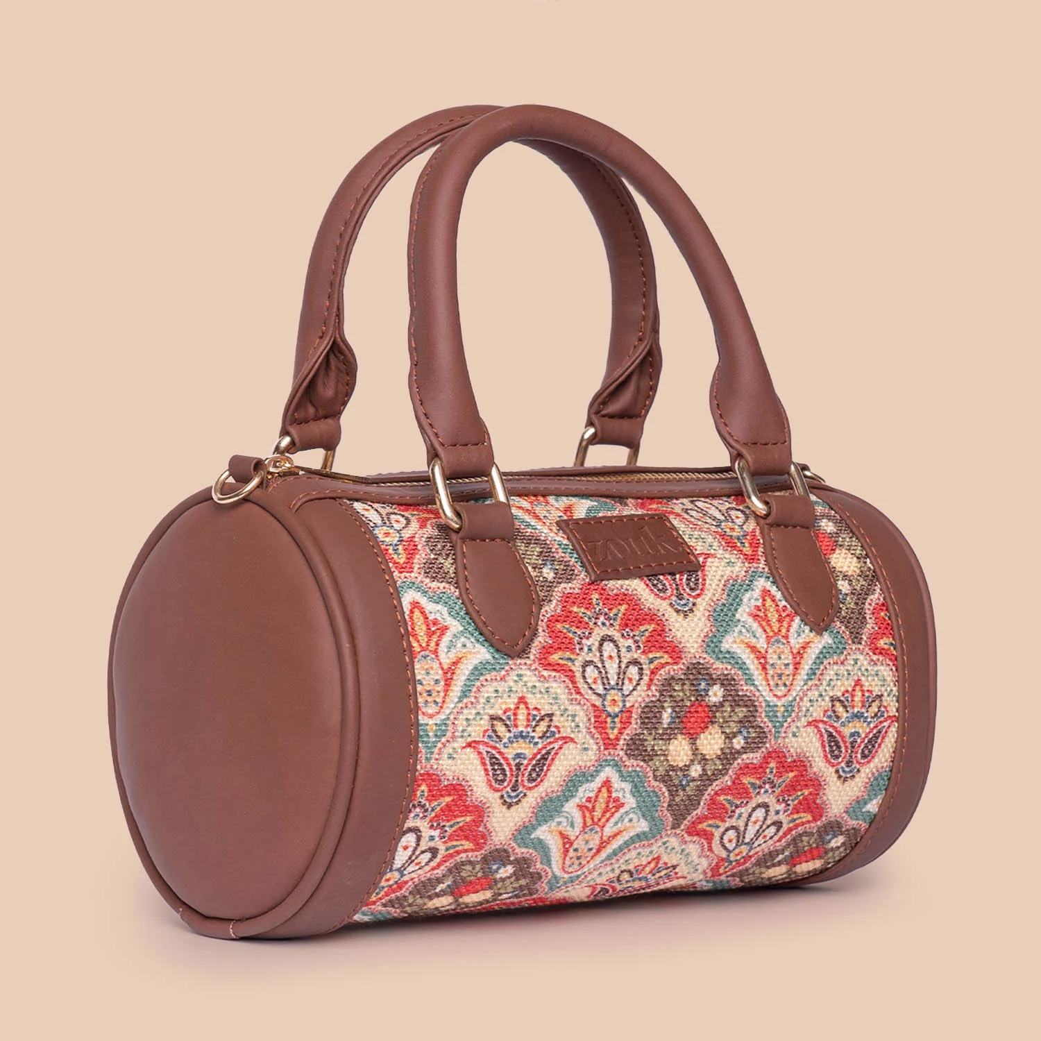 Mughal Art Multicolor Statement Satchel (Small) - Image 2