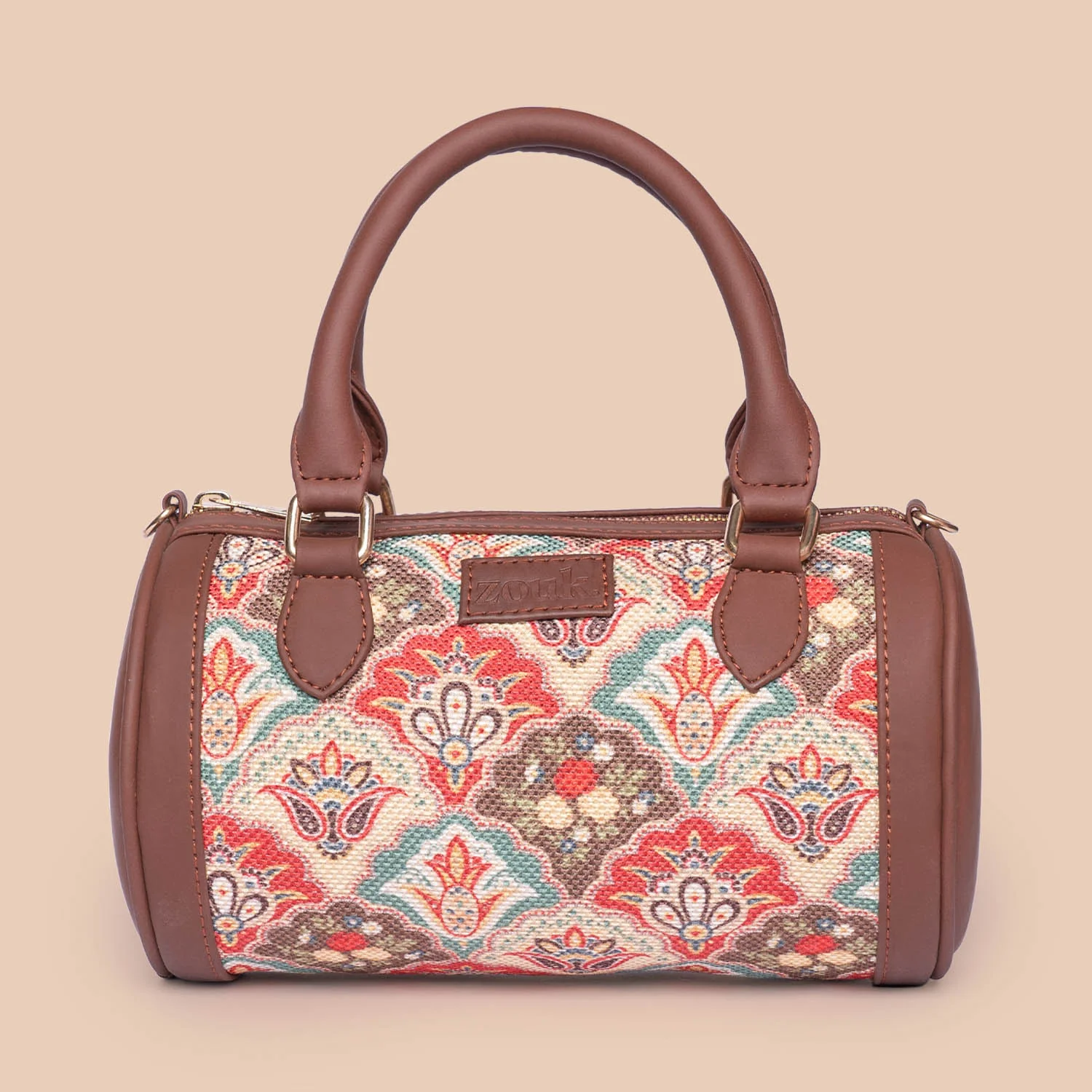 Mughal Art Multicolor Statement Satchel (Small) - Image 3