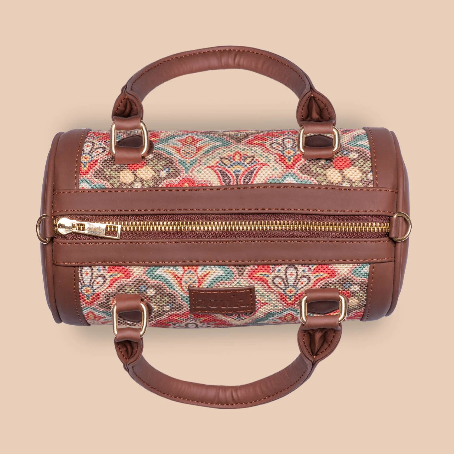 Mughal Art Multicolor Statement Satchel (Small) - Image 8