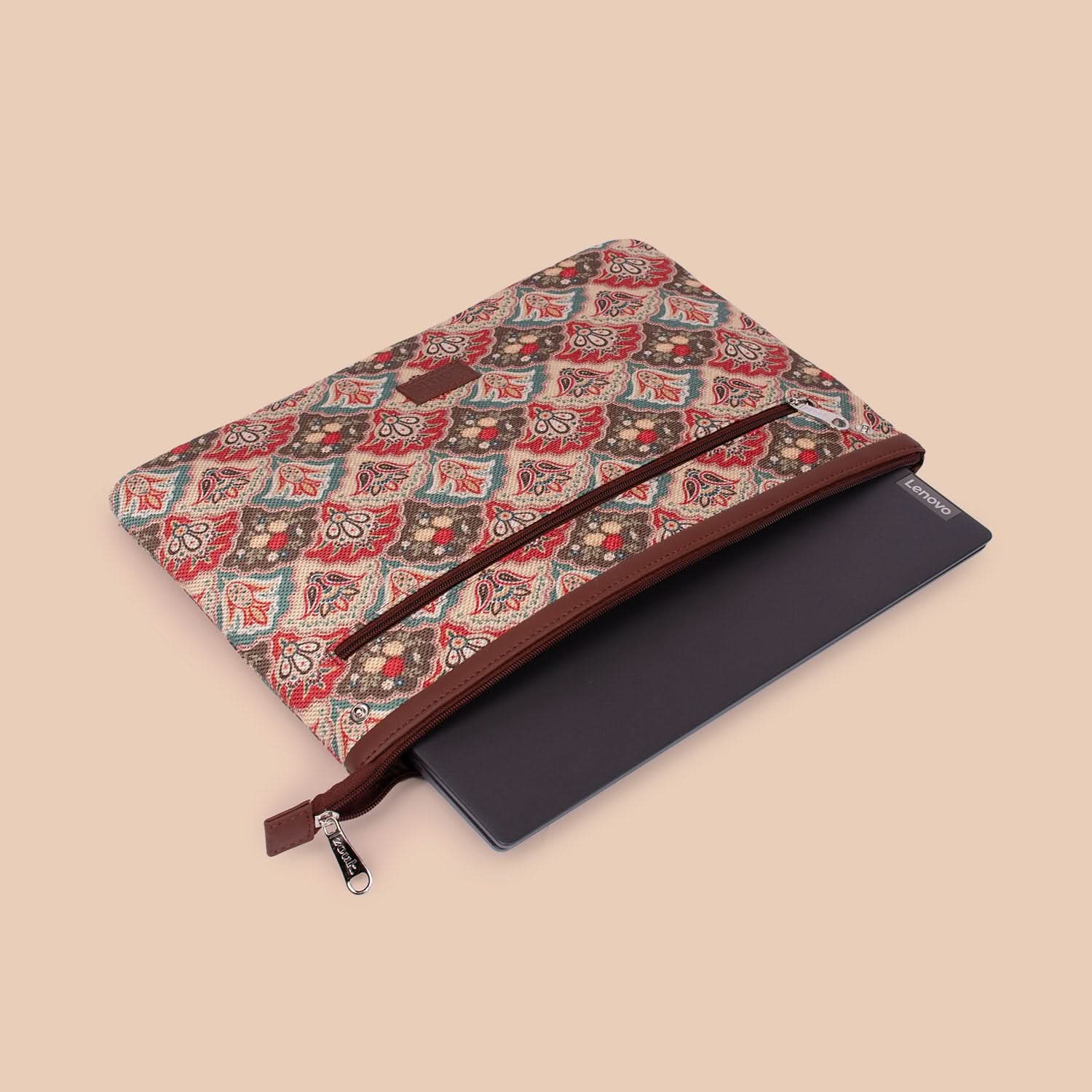 Zouk Mughal Art Multicolor Maya Multitasker Tote Bag - Image 10