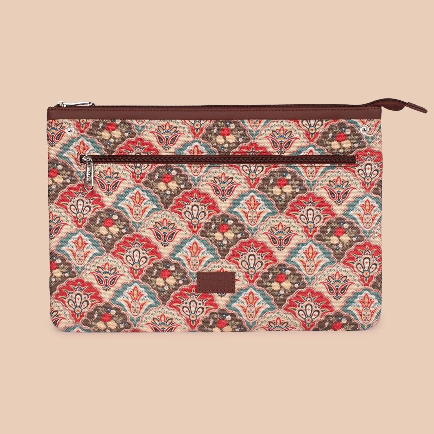 Zouk Mughal Art Multicolor Maya Multitasker Tote Bag - Image 11