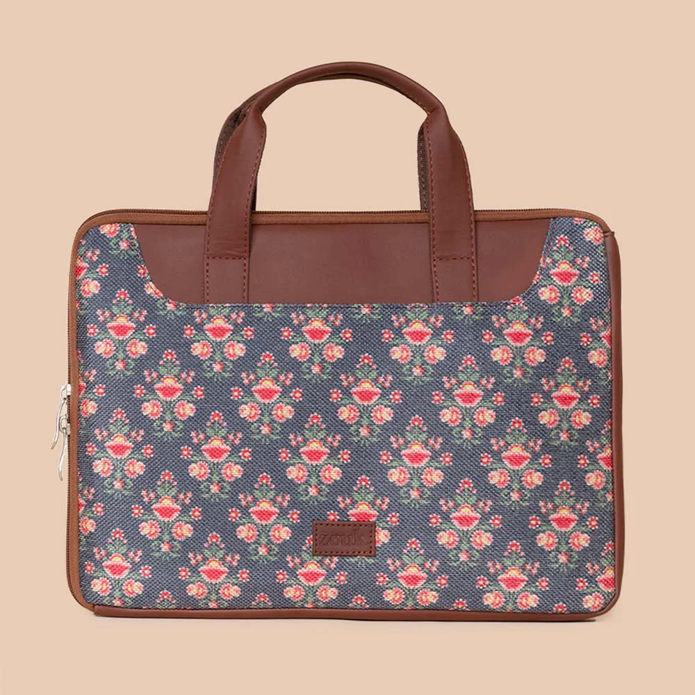 Mughal Garden L-Zippered Laptop Sleeve - Image 3