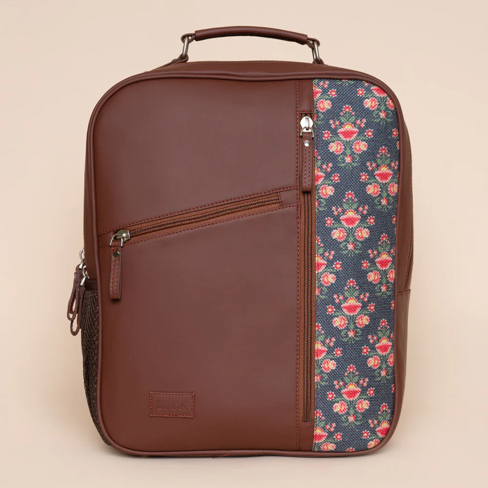 Mughal Garden Print Laptop Backpack - Image 2