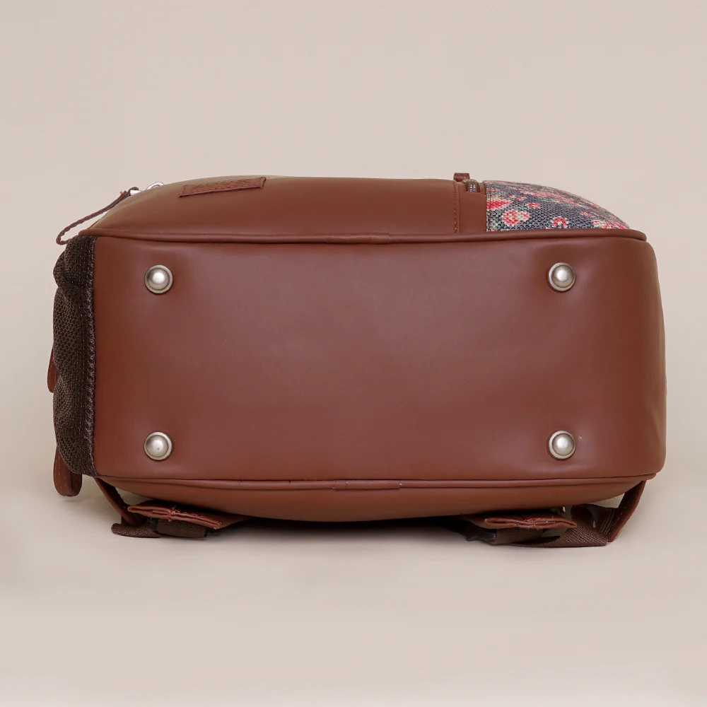 Mughal Garden Print Laptop Backpack - Image 3