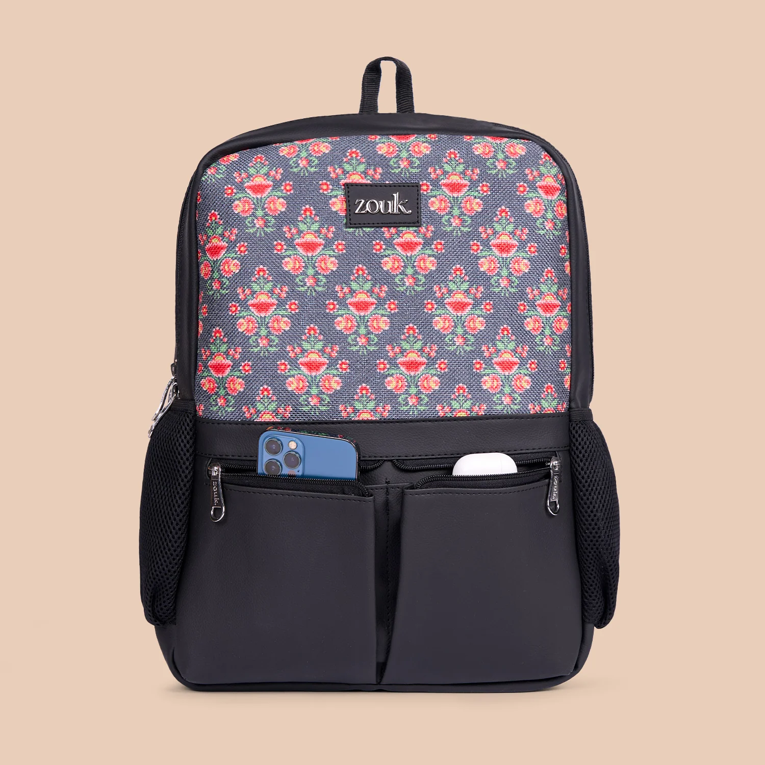 Mughal Garden Print Office Backpack - Image 2
