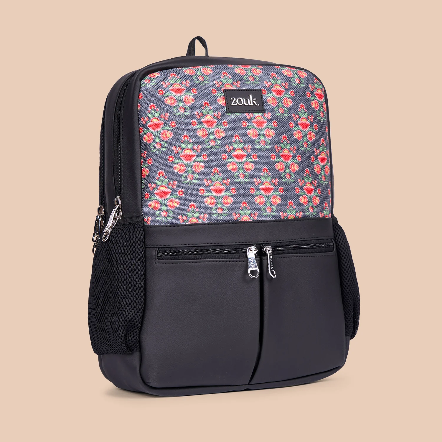 Mughal Garden Print Office Backpack - Image 4