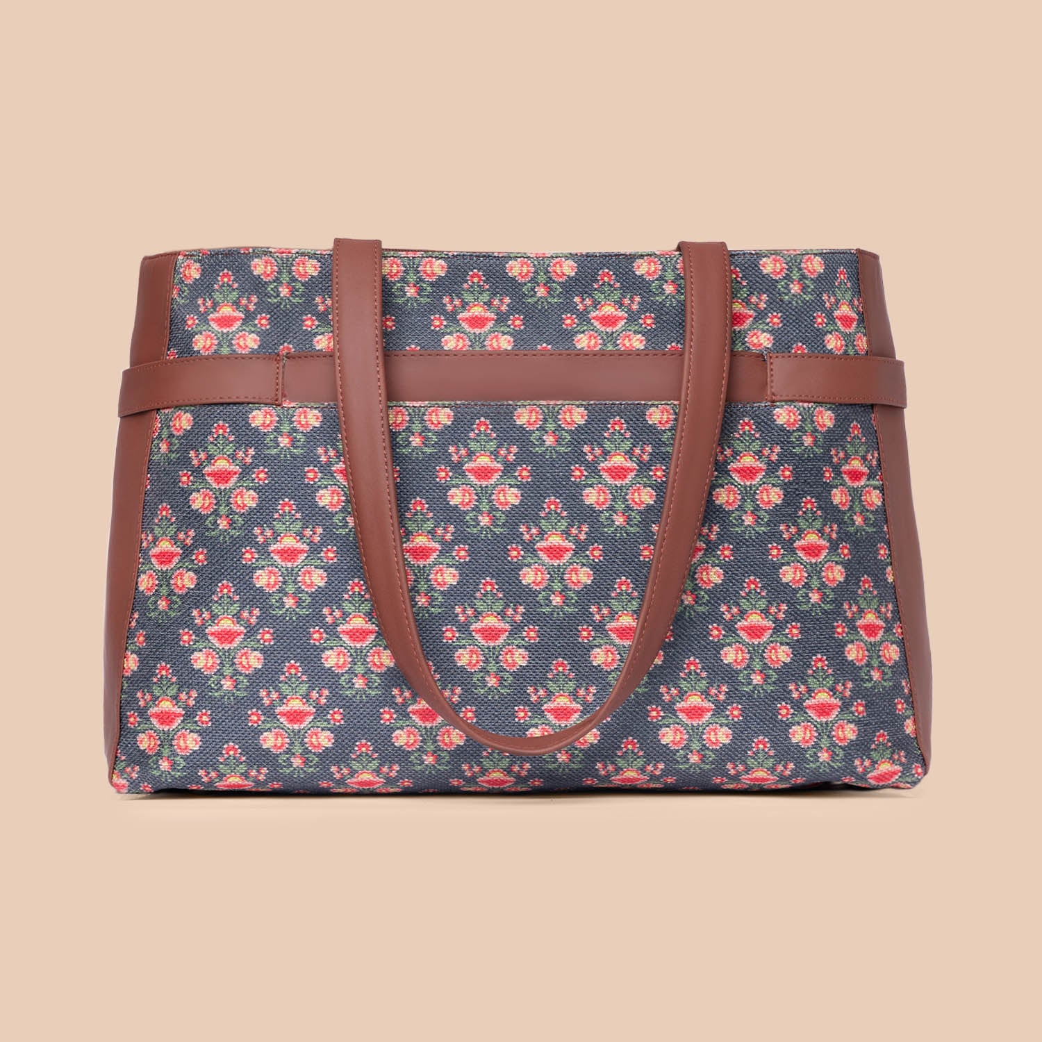 Mughal Garden Print Statement Office Bag - Image 4